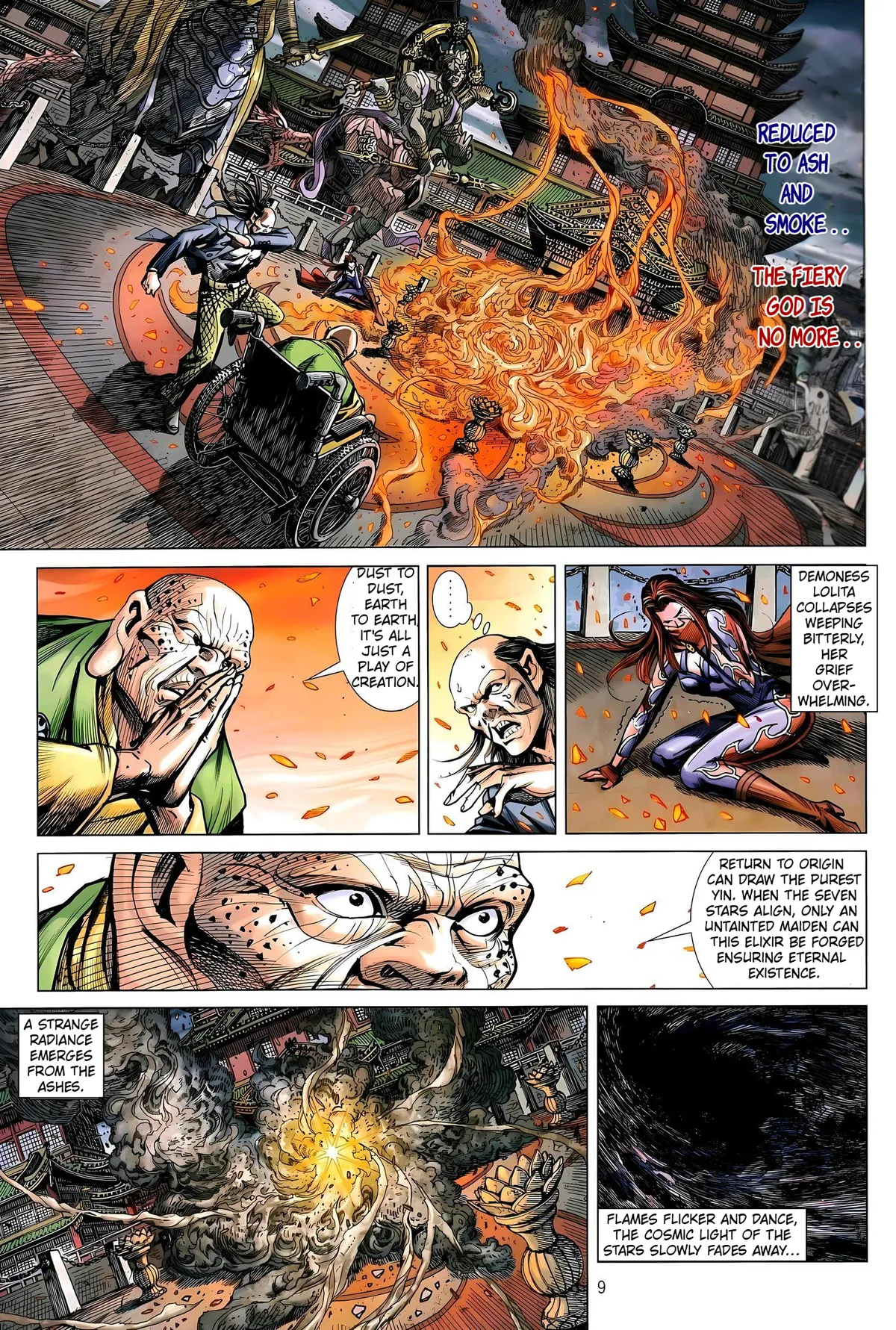 Jīn Zhù Lóng Hǔ Mén Chapter 33.1 page 9 - 