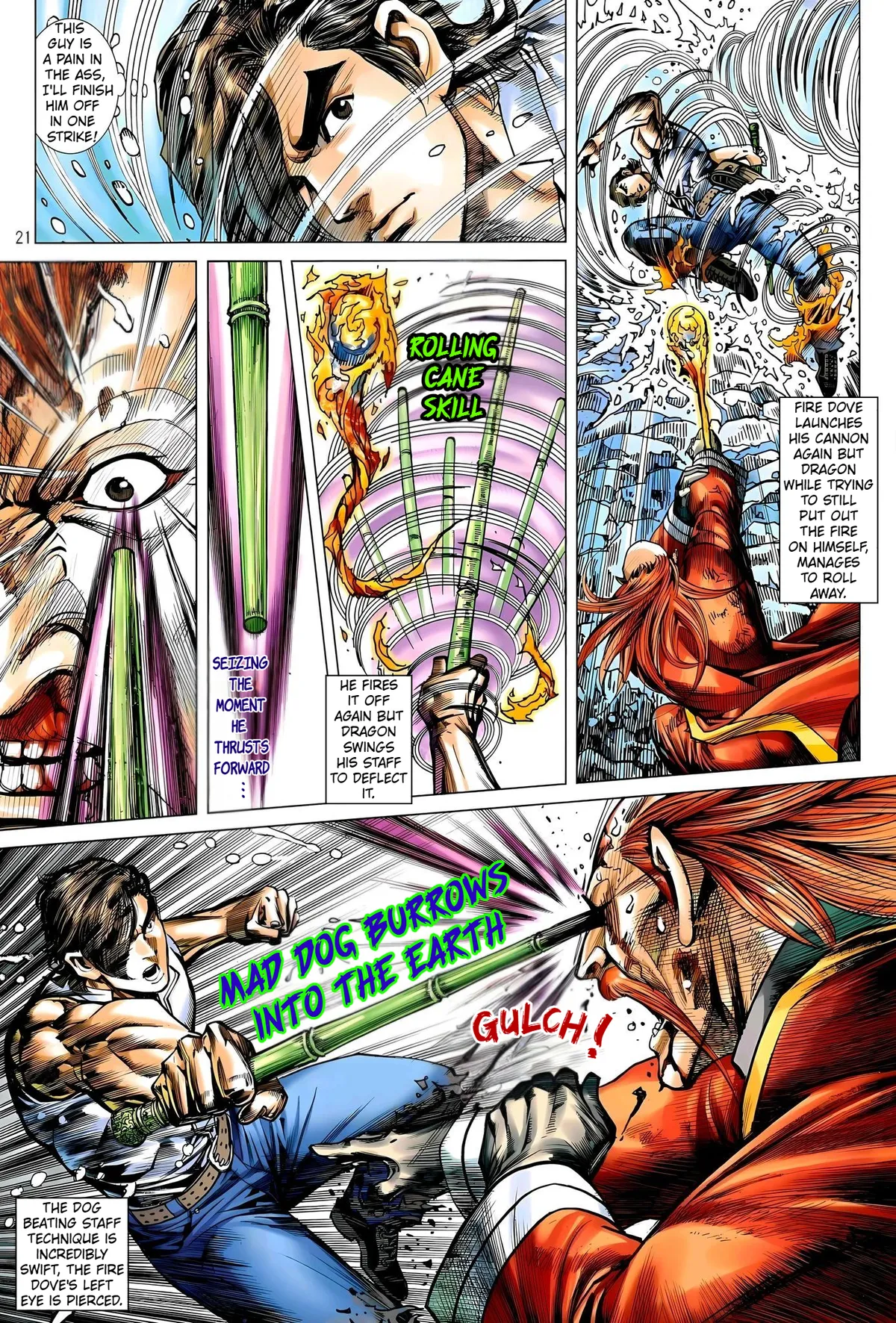 Jīn Zhù Lóng Hǔ Mén Chapter 33.2 page 6 - 
