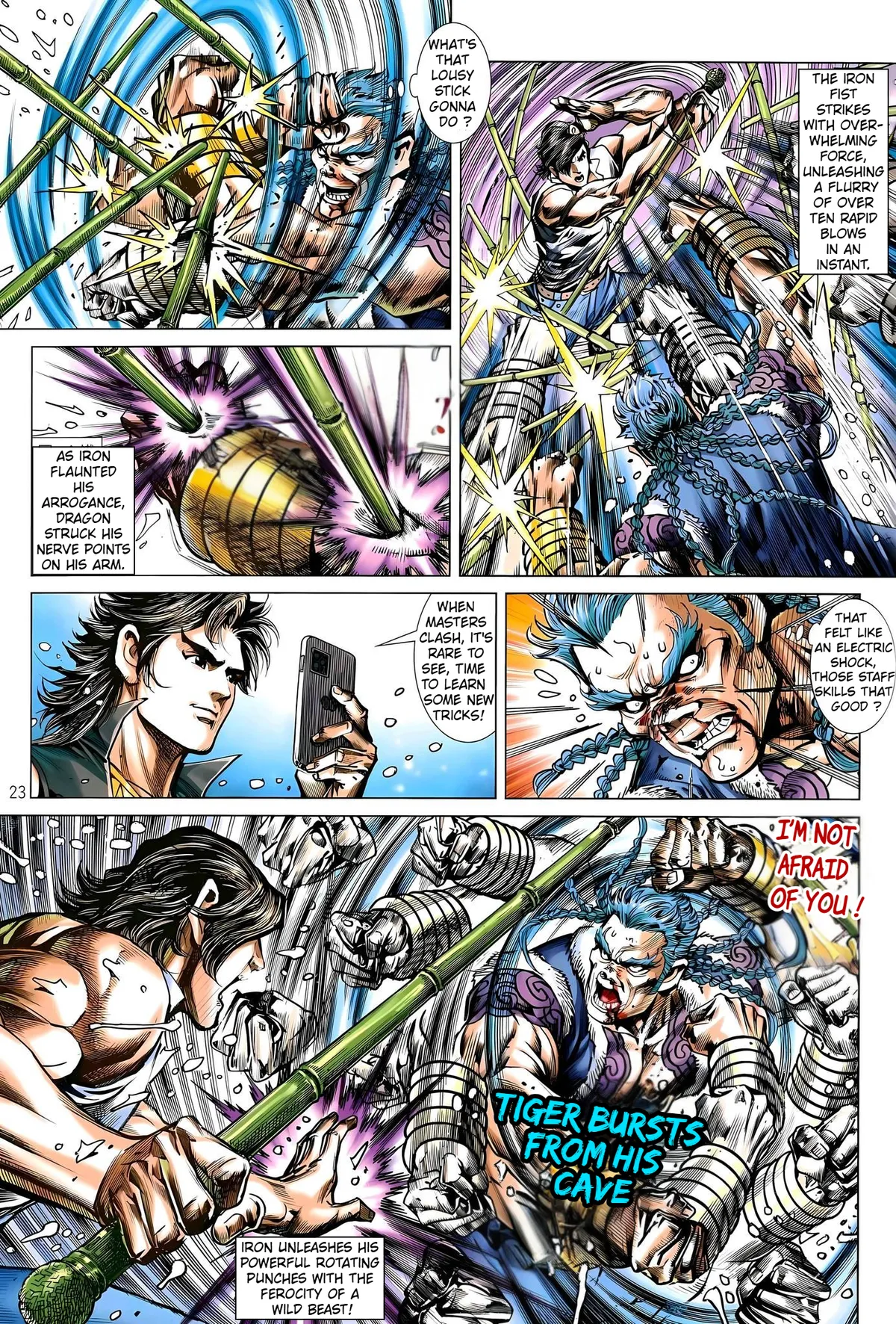 Jīn Zhù Lóng Hǔ Mén Chapter 33.2 page 8 - 