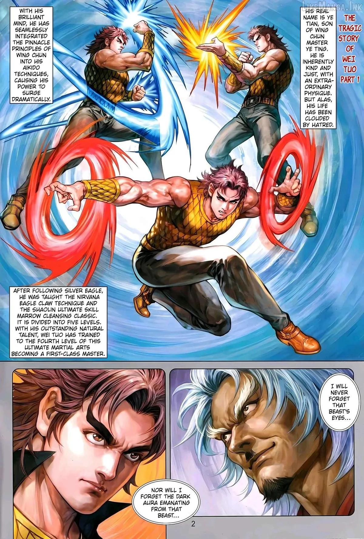 Jīn Zhù Lóng Hǔ Mén Chapter 34 page 2 - 