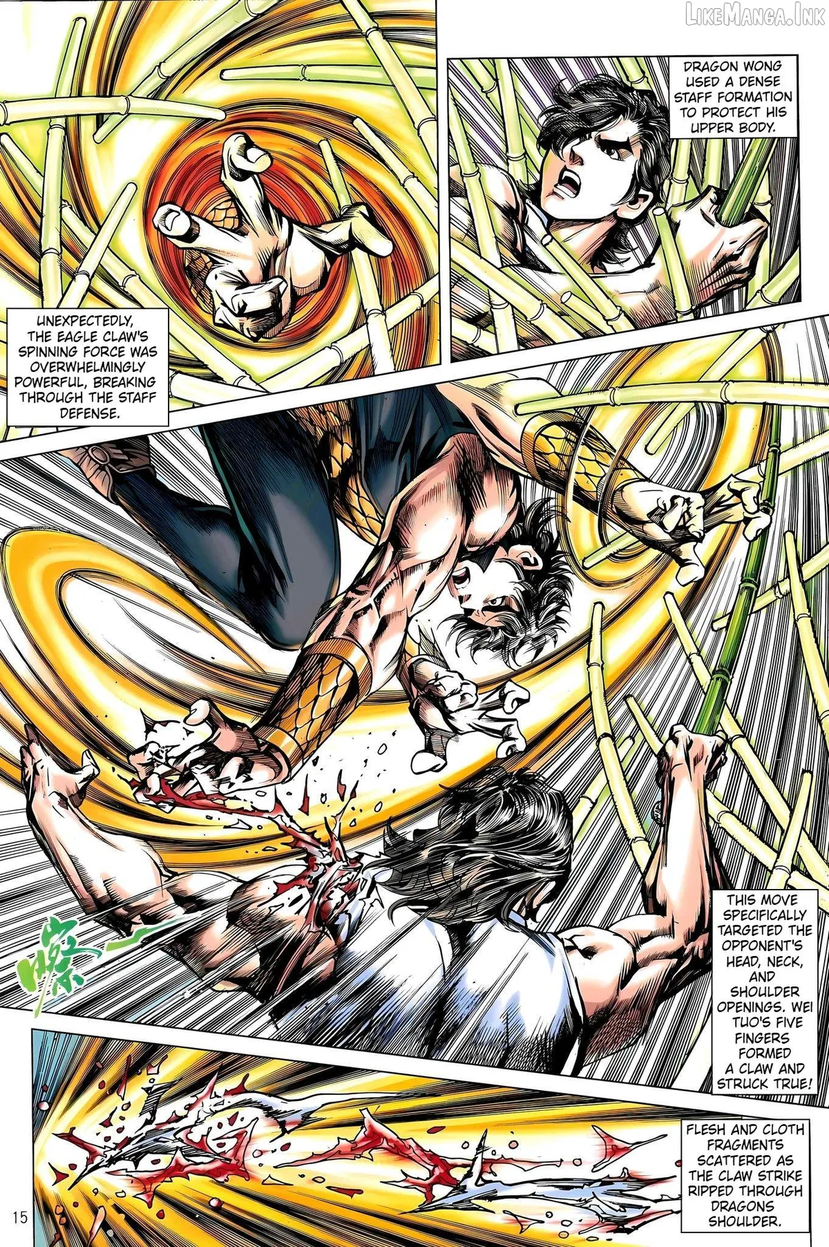 Jīn Zhù Lóng Hǔ Mén Chapter 34 page 15 - 