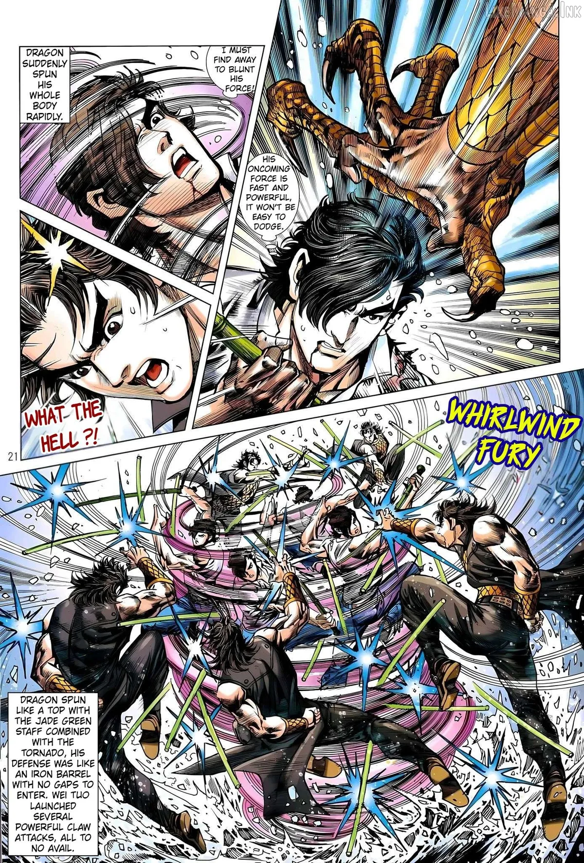 Jīn Zhù Lóng Hǔ Mén Chapter 34 page 21 - 