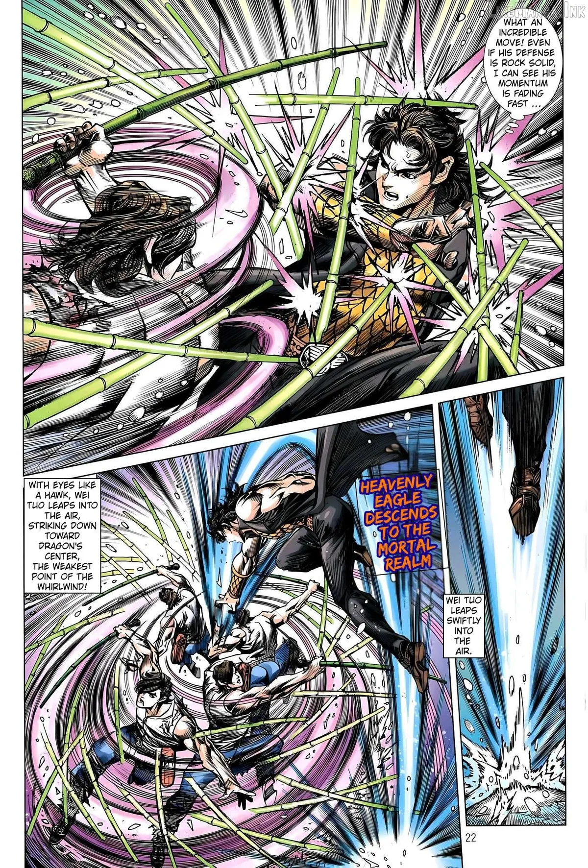 Jīn Zhù Lóng Hǔ Mén Chapter 34 page 22 - 
