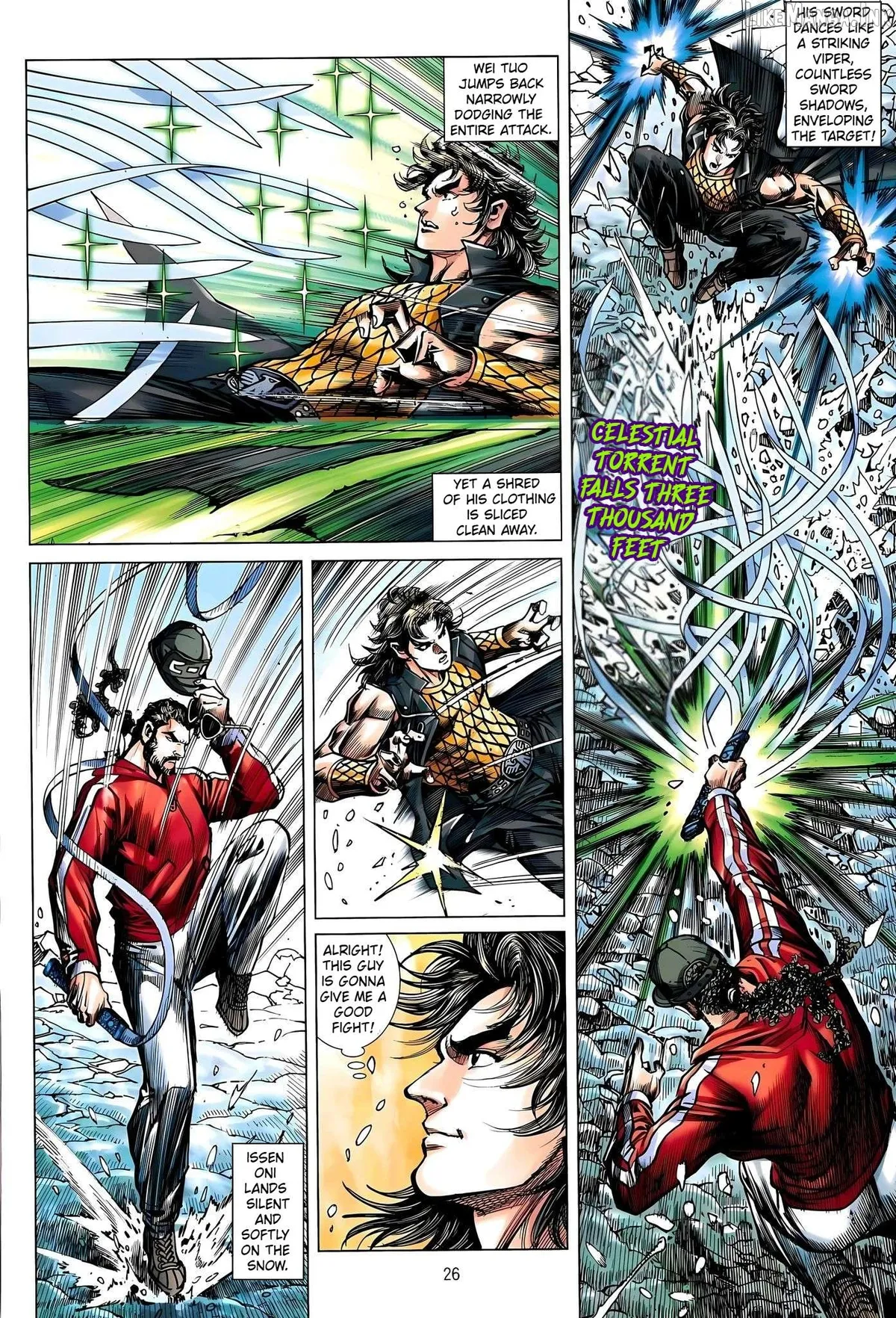 Jīn Zhù Lóng Hǔ Mén Chapter 34 page 26 - 