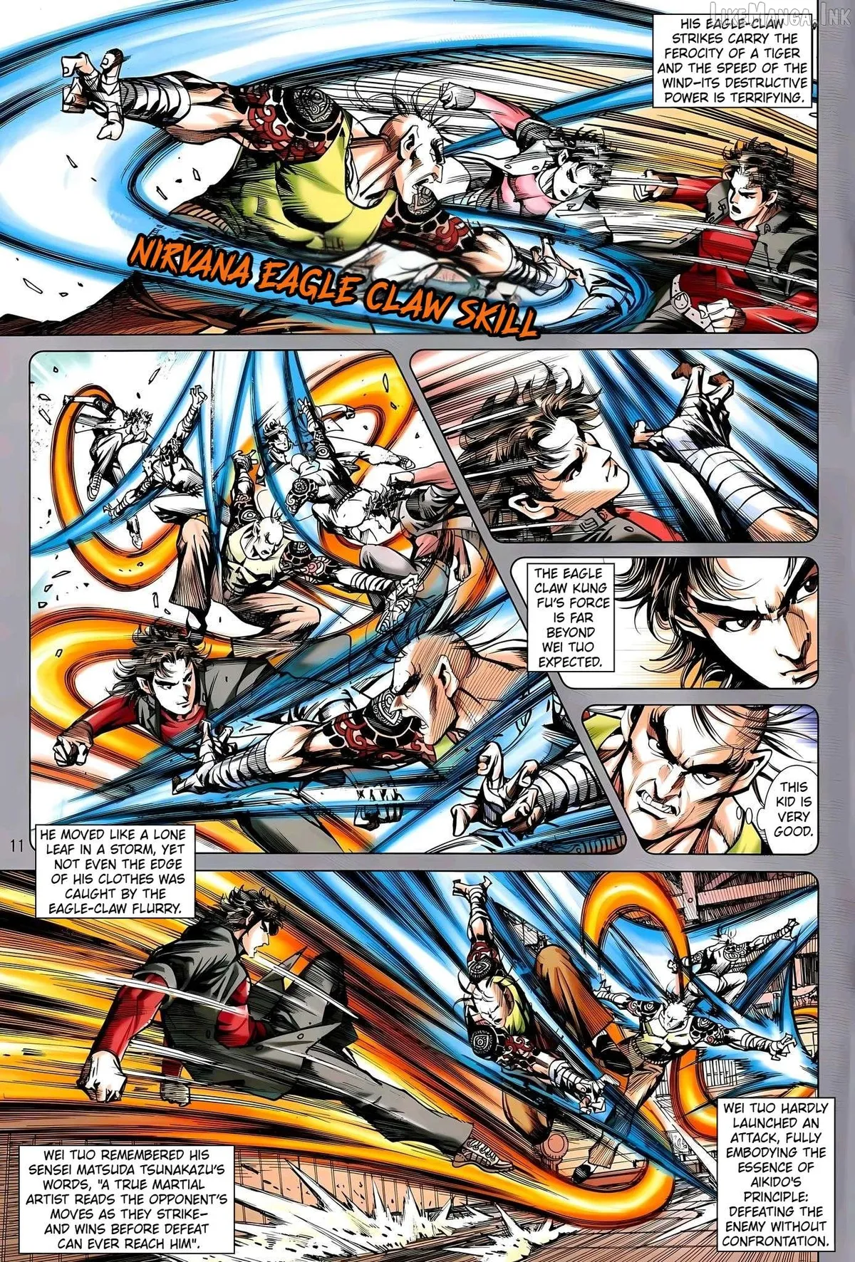 Jīn Zhù Lóng Hǔ Mén Chapter 35 page 11 - 