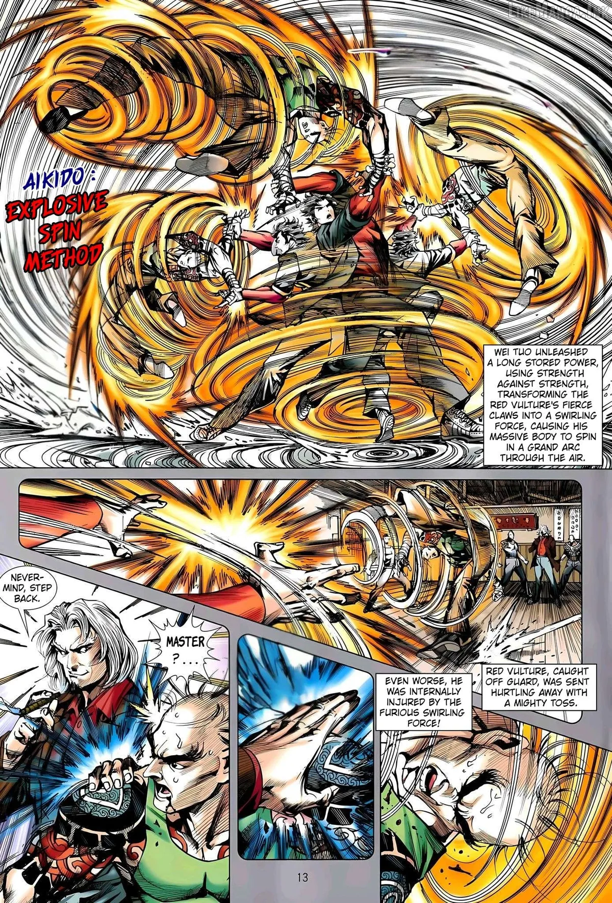 Jīn Zhù Lóng Hǔ Mén Chapter 35 page 13 - 