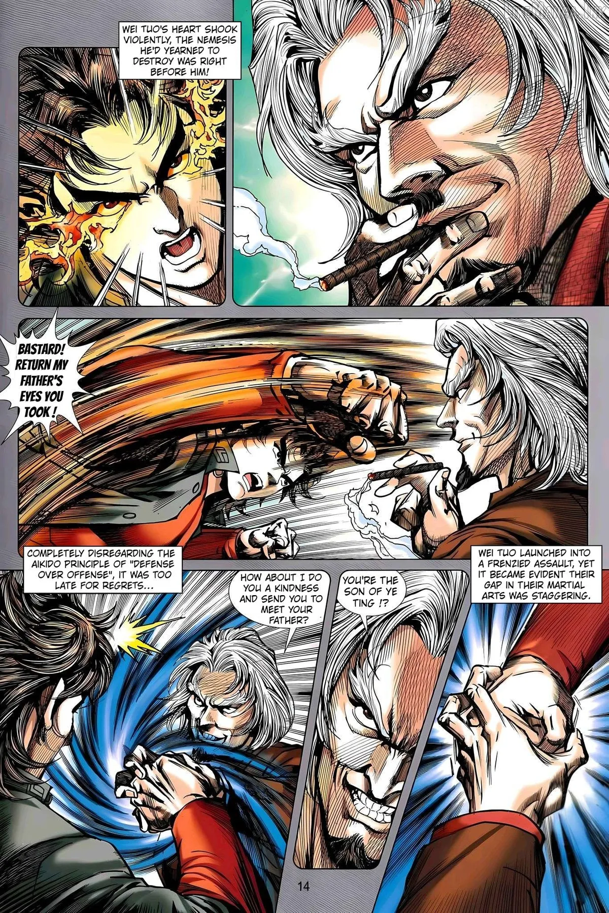 Jīn Zhù Lóng Hǔ Mén Chapter 35 page 14 - 