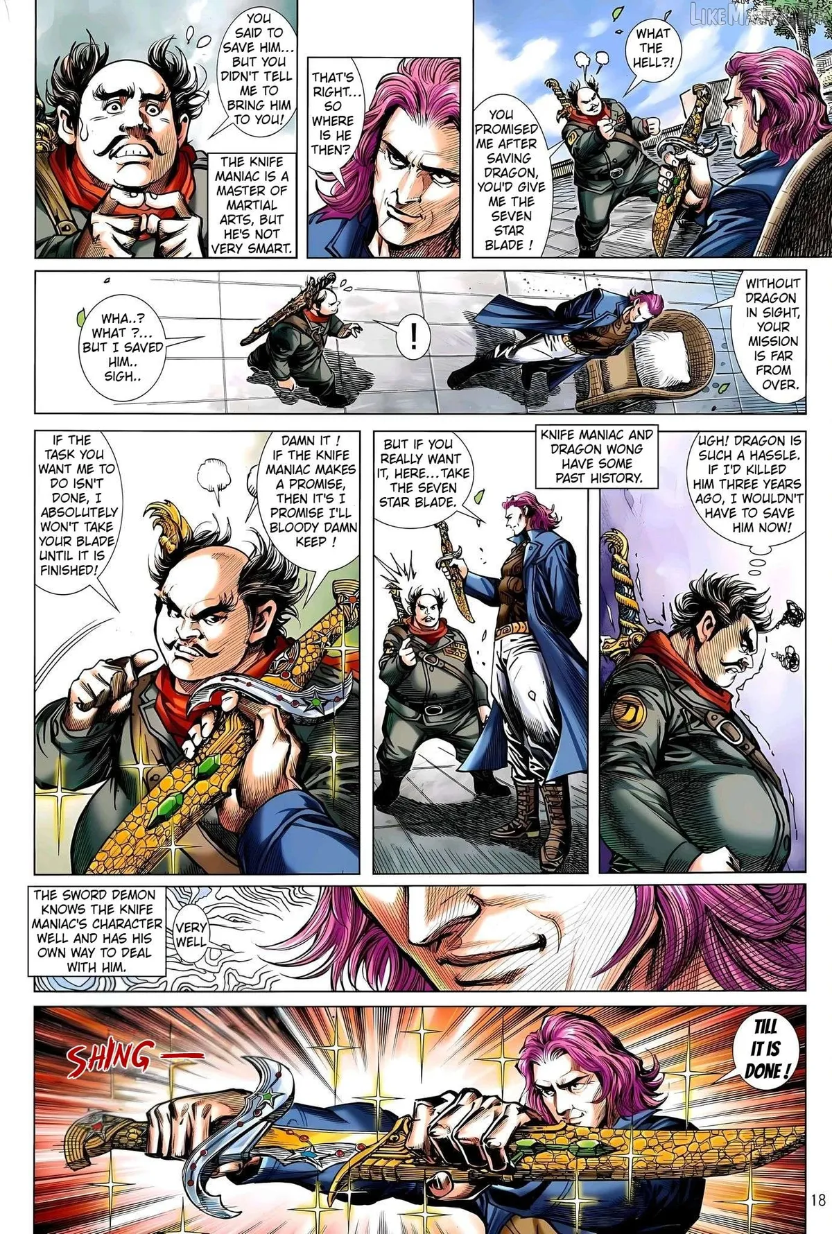 Jīn Zhù Lóng Hǔ Mén Chapter 35 page 18 - 