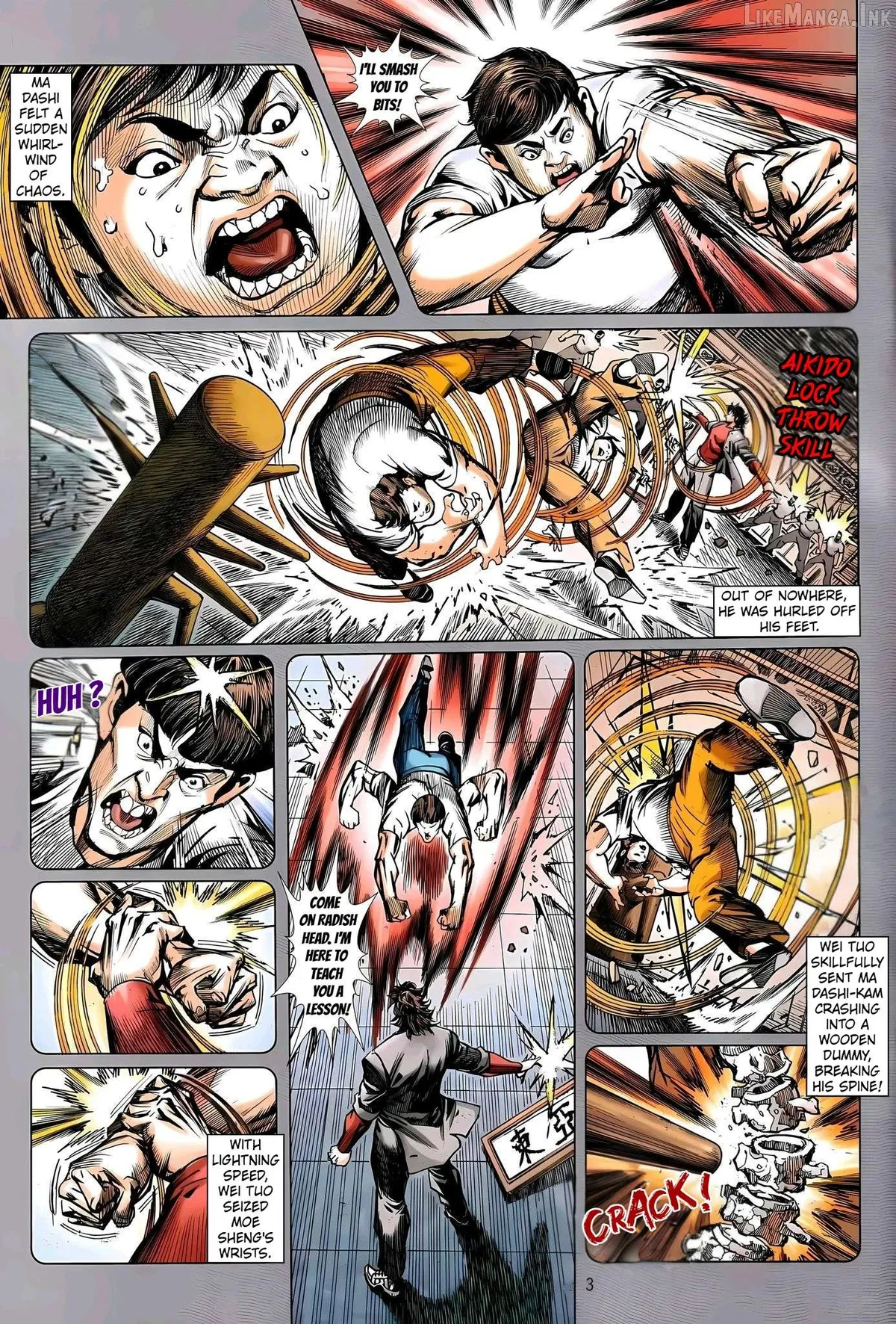 Jīn Zhù Lóng Hǔ Mén Chapter 35 page 3 - 