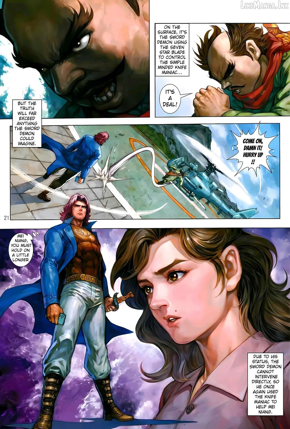 Jīn Zhù Lóng Hǔ Mén Chapter 35 page 21 - 