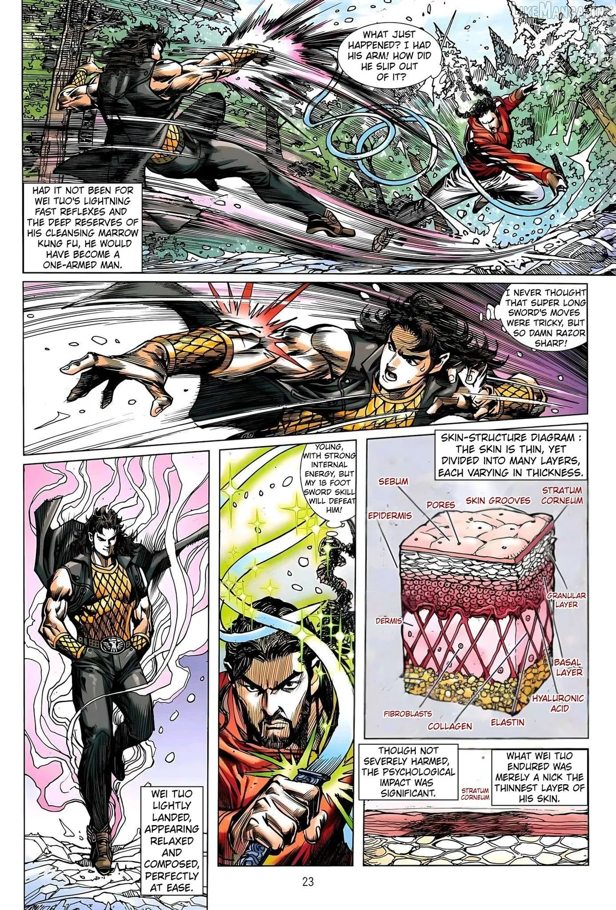 Jīn Zhù Lóng Hǔ Mén Chapter 35 page 23 - 