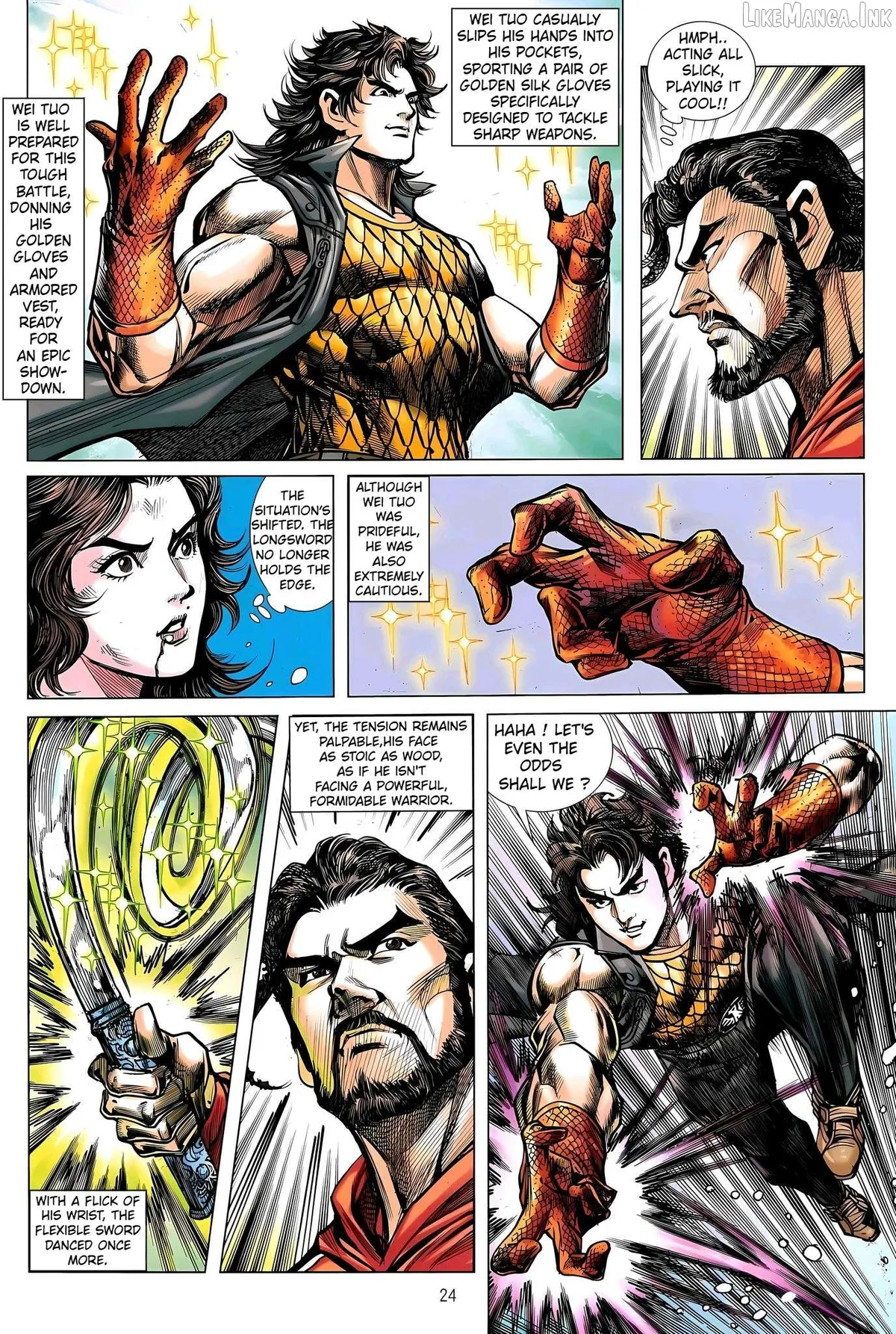 Jīn Zhù Lóng Hǔ Mén Chapter 35 page 24 - 