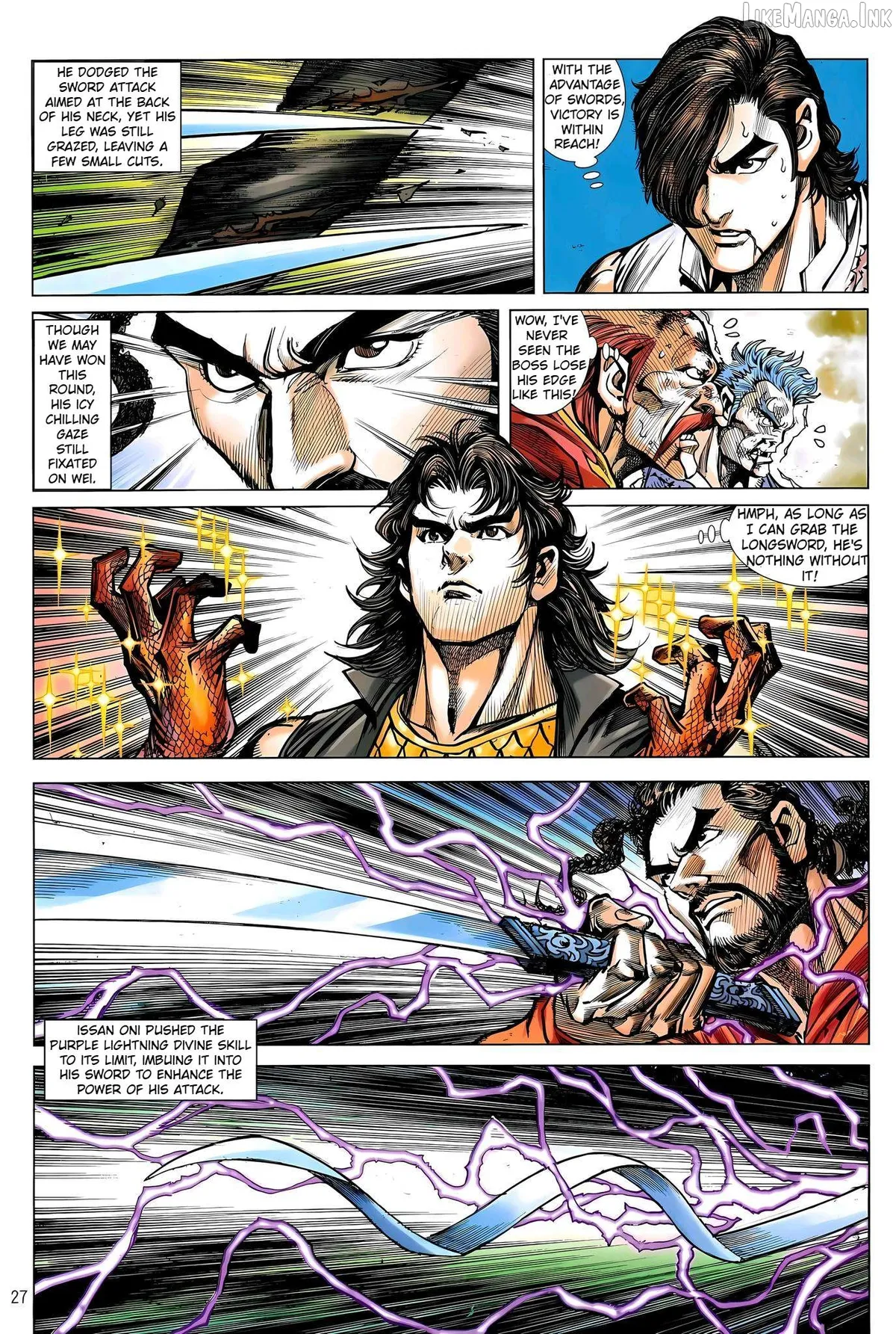 Jīn Zhù Lóng Hǔ Mén Chapter 35 page 27 - 