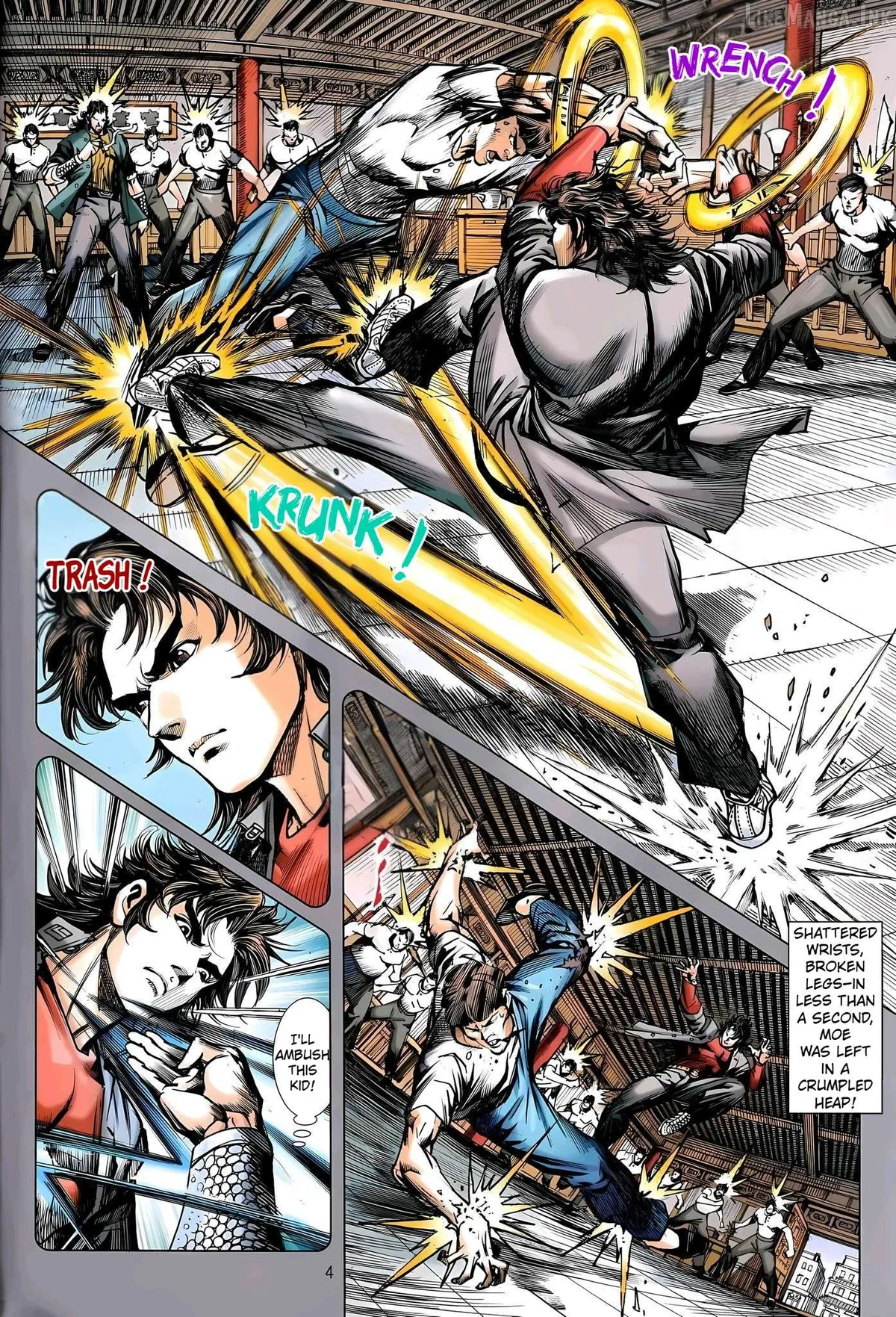 Jīn Zhù Lóng Hǔ Mén Chapter 35 page 4 - 
