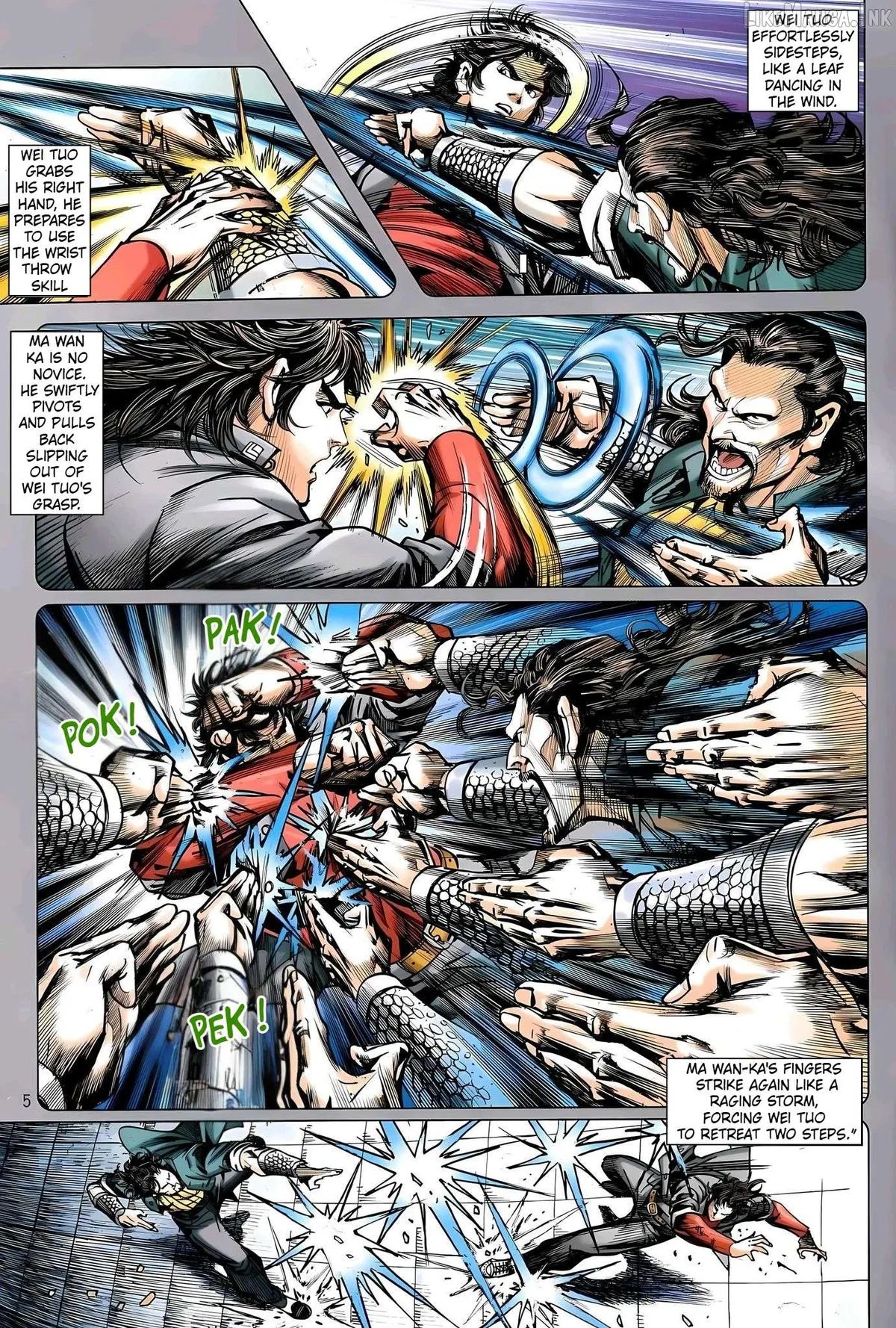Jīn Zhù Lóng Hǔ Mén Chapter 35 page 5 - 