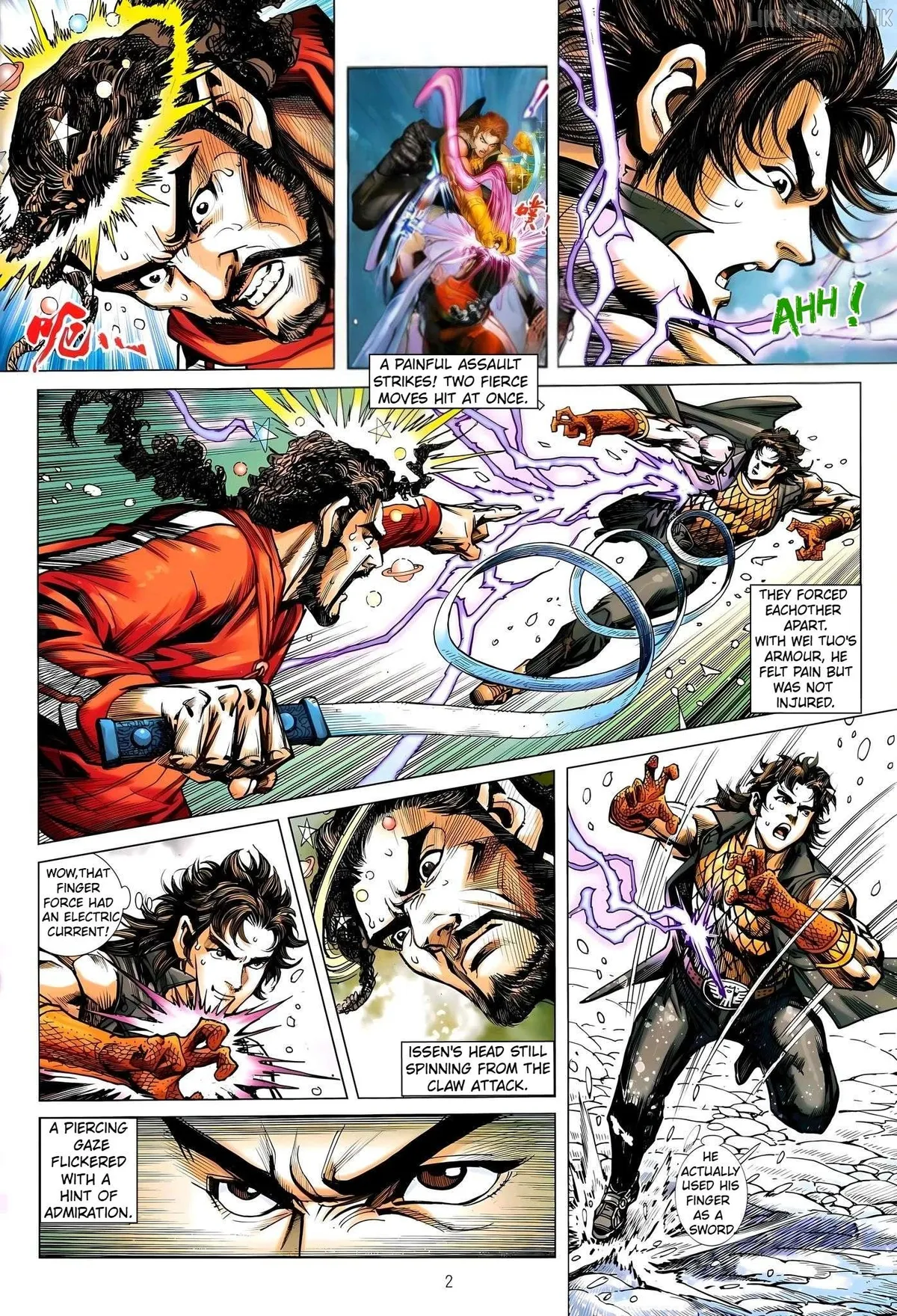 Jīn Zhù Lóng Hǔ Mén Chapter 36 page 2 - 