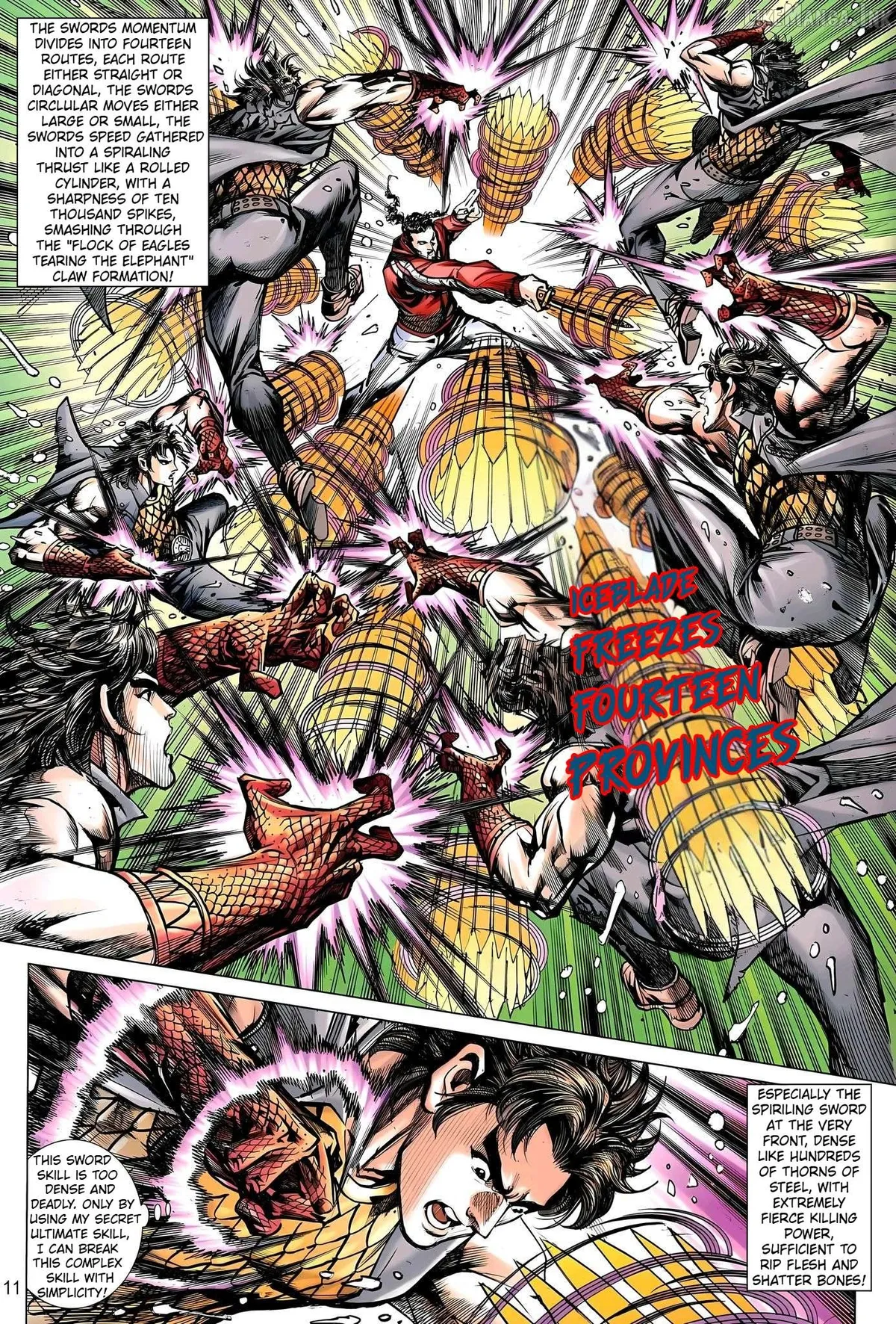 Jīn Zhù Lóng Hǔ Mén Chapter 36 page 11 - 