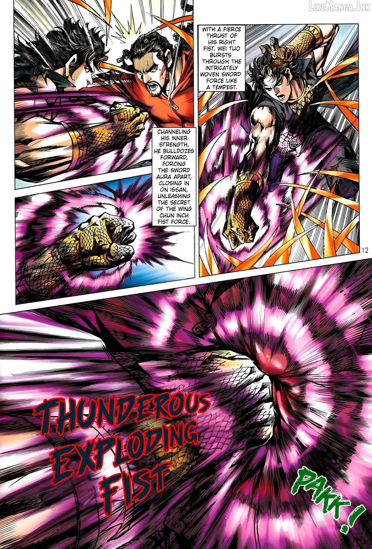 Jīn Zhù Lóng Hǔ Mén Chapter 36 page 12 - 