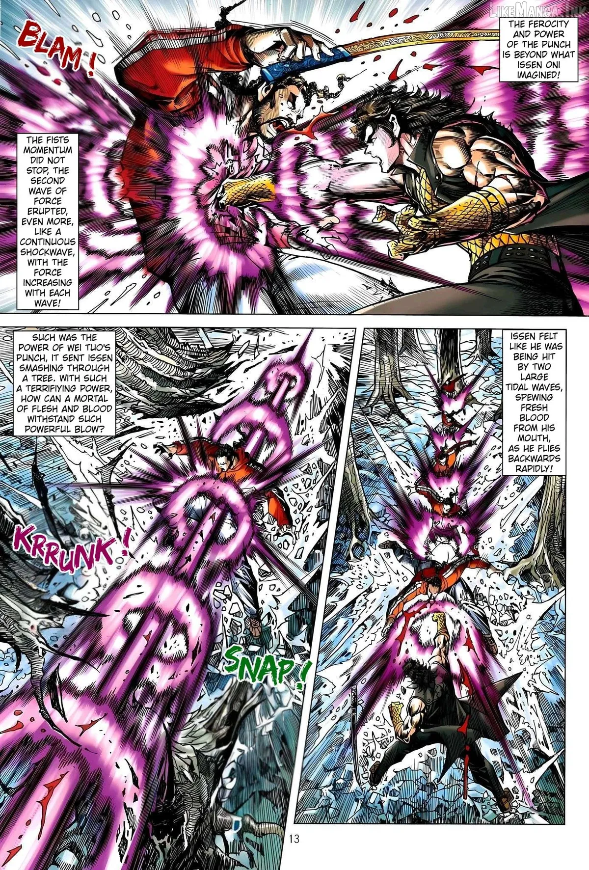 Jīn Zhù Lóng Hǔ Mén Chapter 36 page 13 - 
