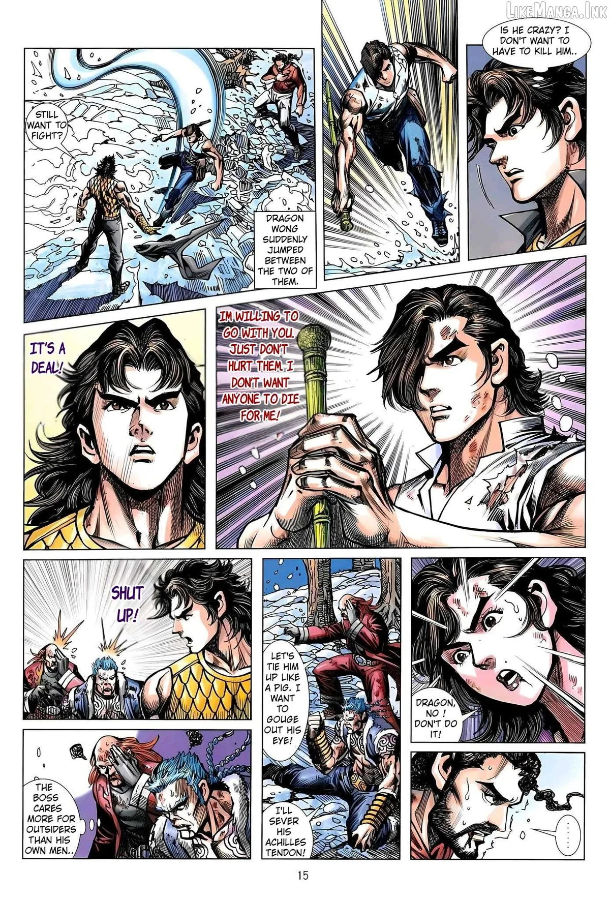 Jīn Zhù Lóng Hǔ Mén Chapter 36 page 15 - 