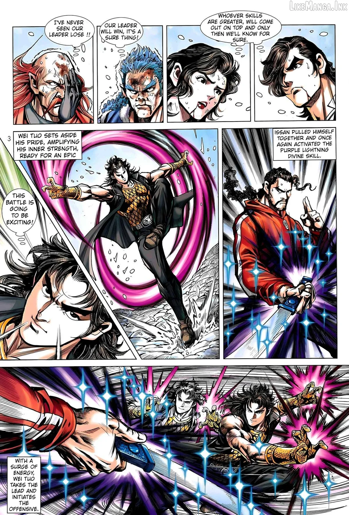 Jīn Zhù Lóng Hǔ Mén Chapter 36 page 3 - 