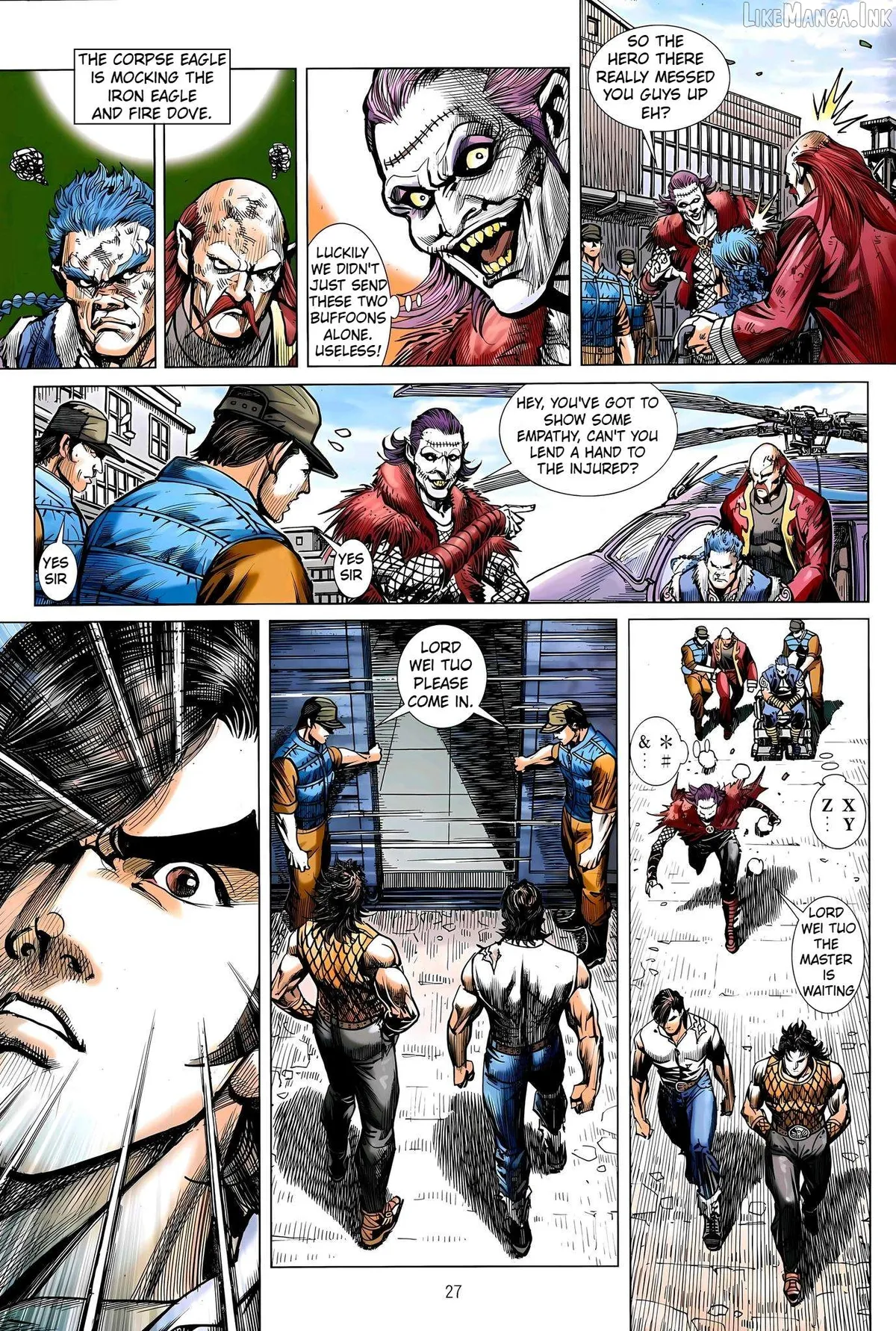 Jīn Zhù Lóng Hǔ Mén Chapter 36 page 27 - 