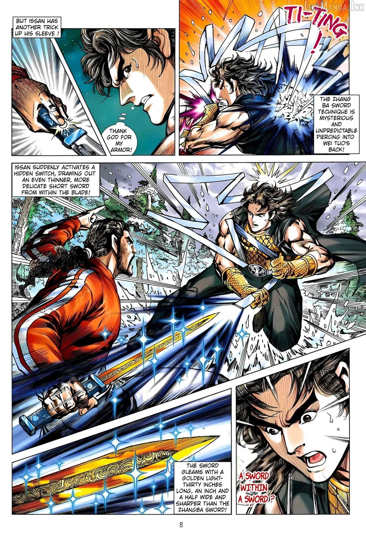 Jīn Zhù Lóng Hǔ Mén Chapter 36 page 8 - 