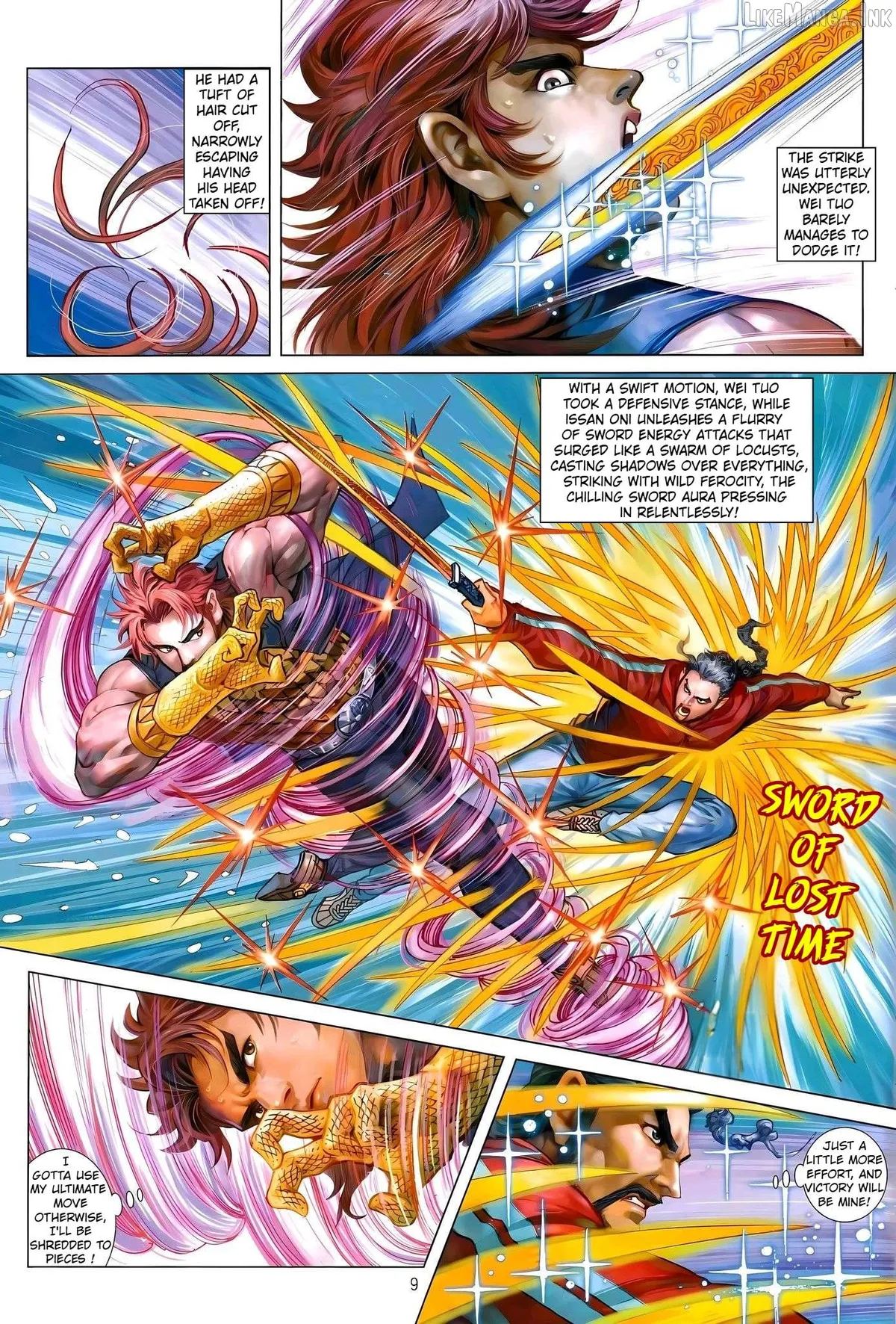 Jīn Zhù Lóng Hǔ Mén Chapter 36 page 9 - 