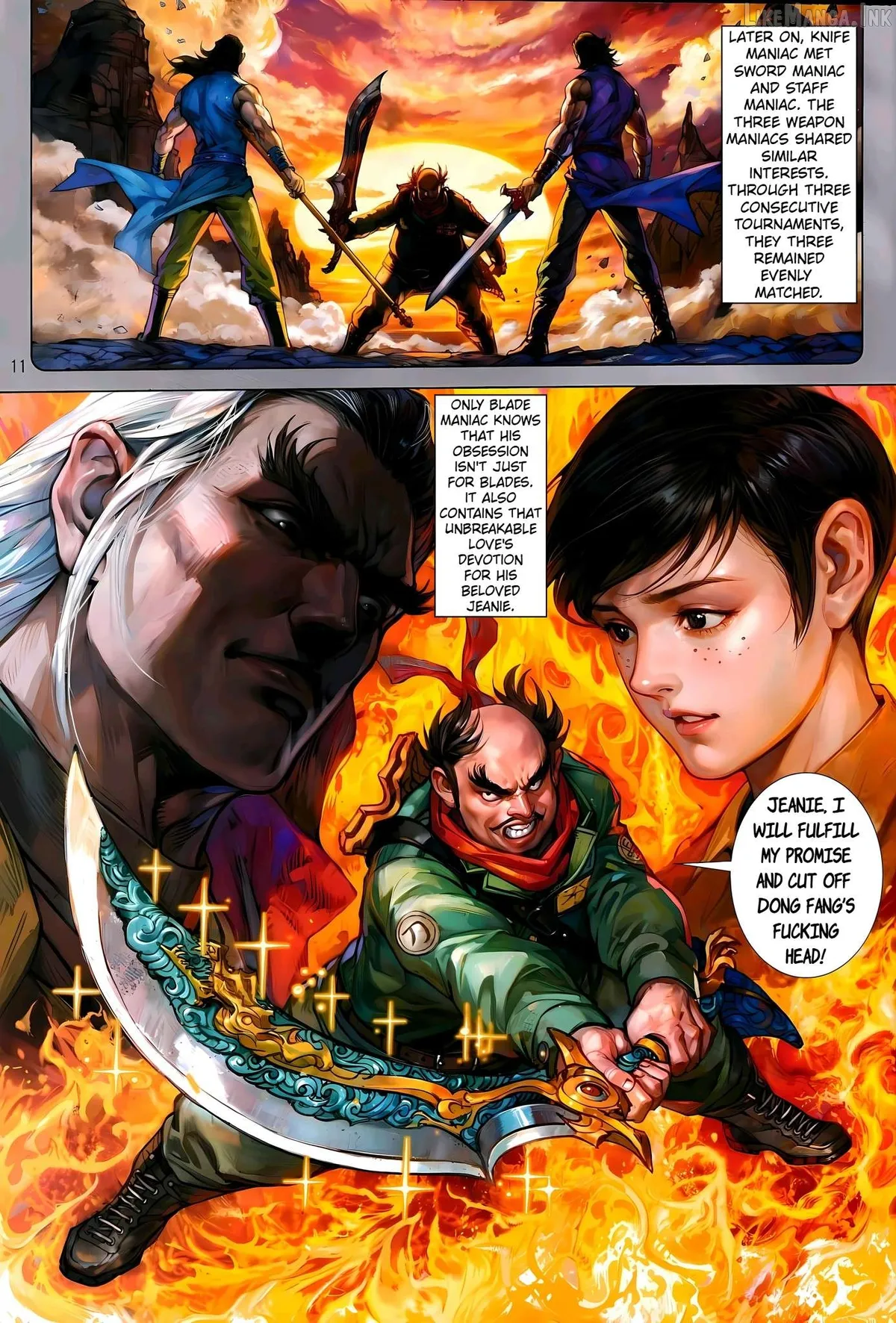 Jīn Zhù Lóng Hǔ Mén Chapter 37 page 11 - 