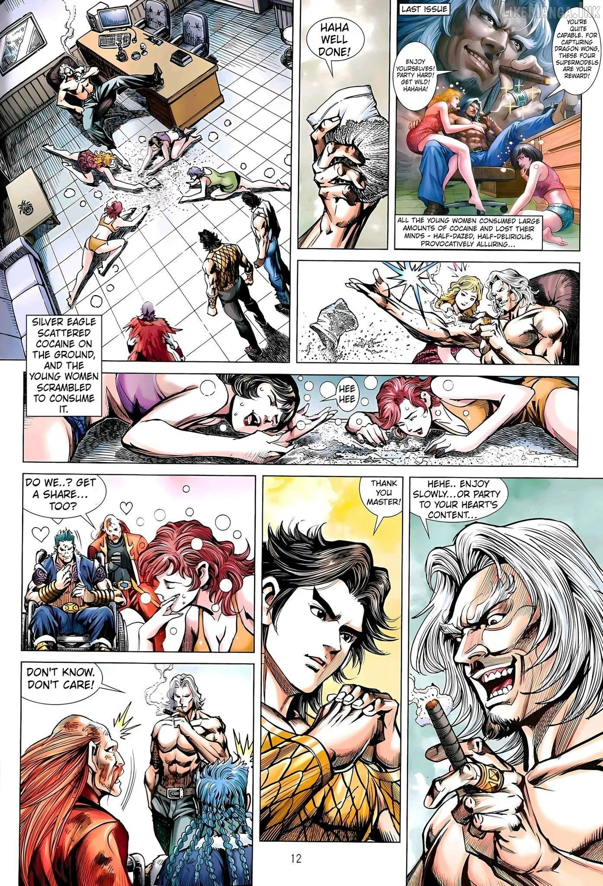 Jīn Zhù Lóng Hǔ Mén Chapter 37 page 12 - 