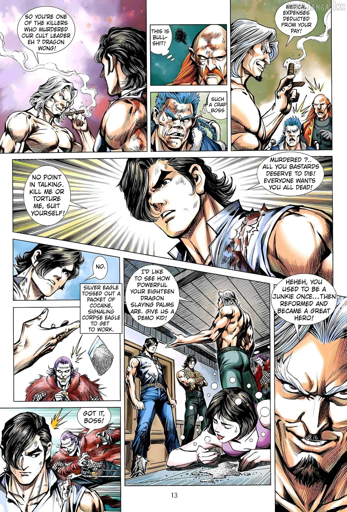 Jīn Zhù Lóng Hǔ Mén Chapter 37 page 13 - 