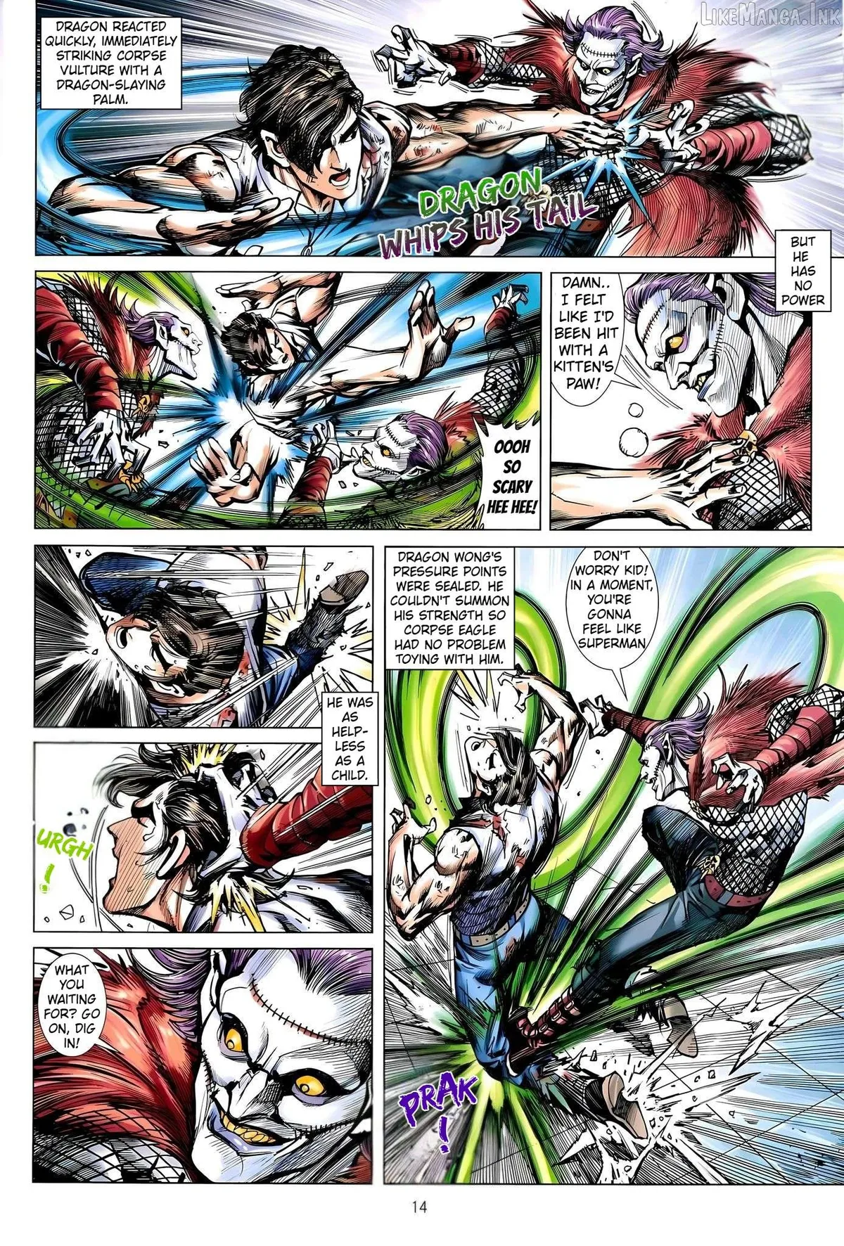 Jīn Zhù Lóng Hǔ Mén Chapter 37 page 14 - 