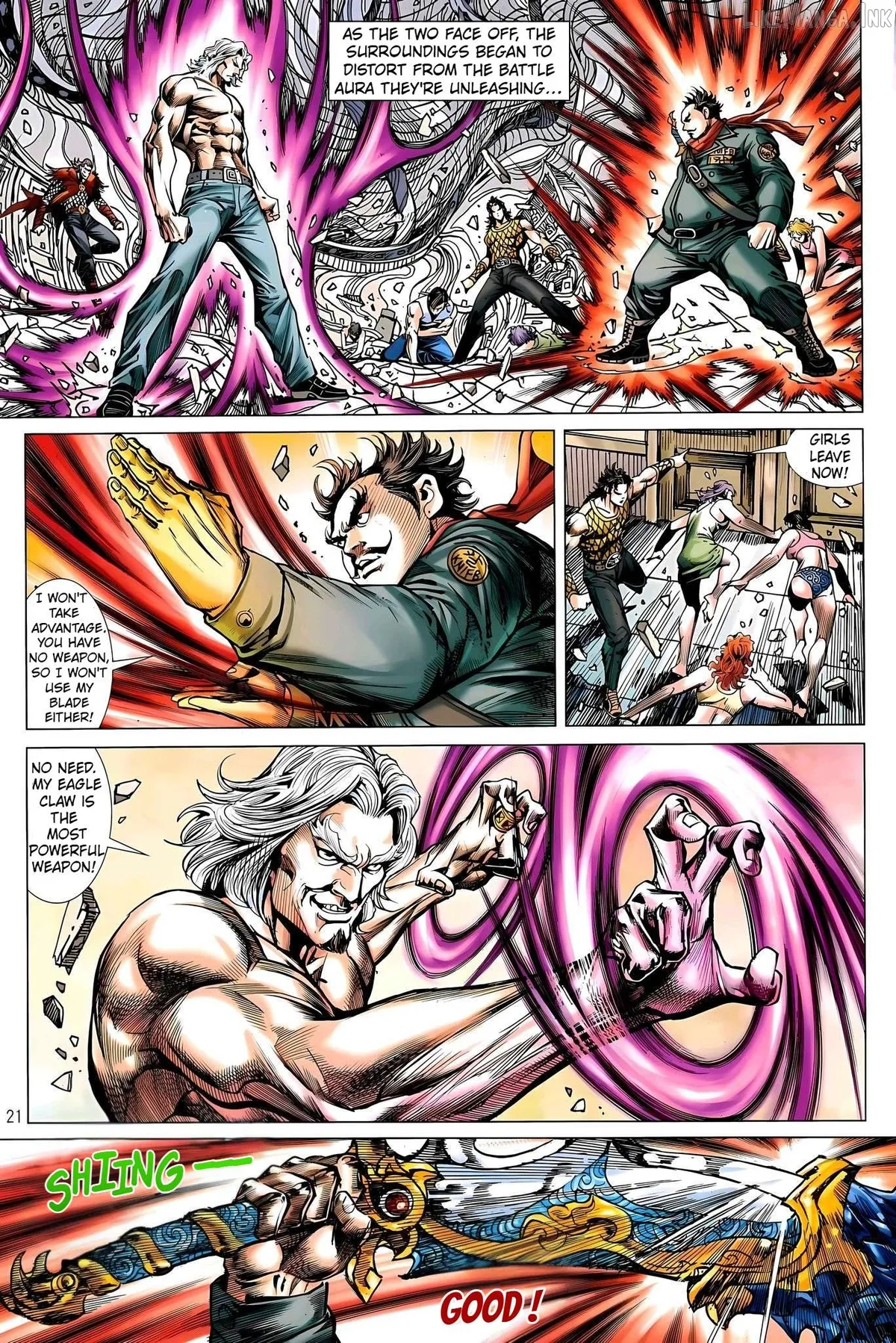 Jīn Zhù Lóng Hǔ Mén Chapter 37 page 21 - 