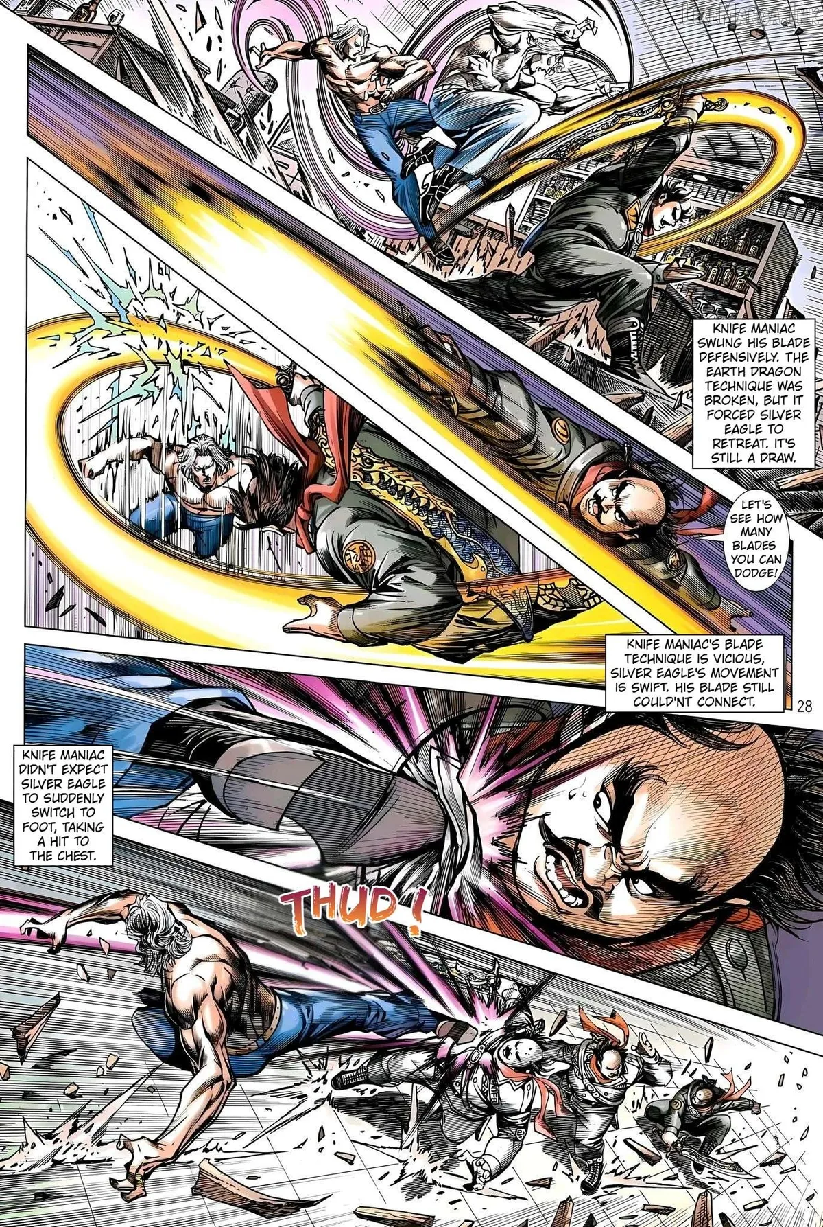 Jīn Zhù Lóng Hǔ Mén Chapter 37 page 28 - 