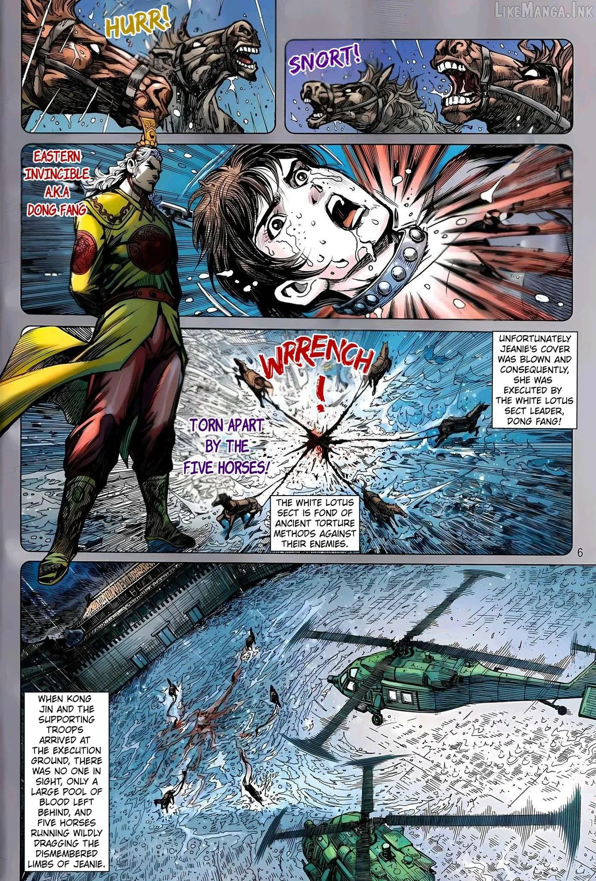 Jīn Zhù Lóng Hǔ Mén Chapter 37 page 6 - 