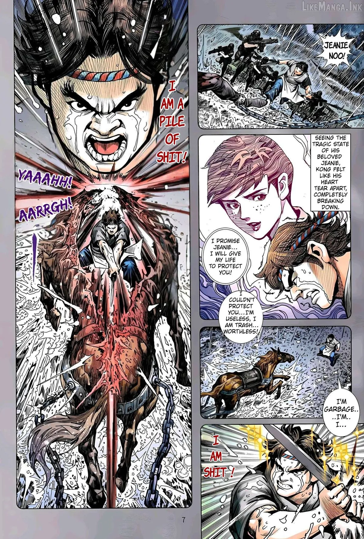 Jīn Zhù Lóng Hǔ Mén Chapter 37 page 7 - 