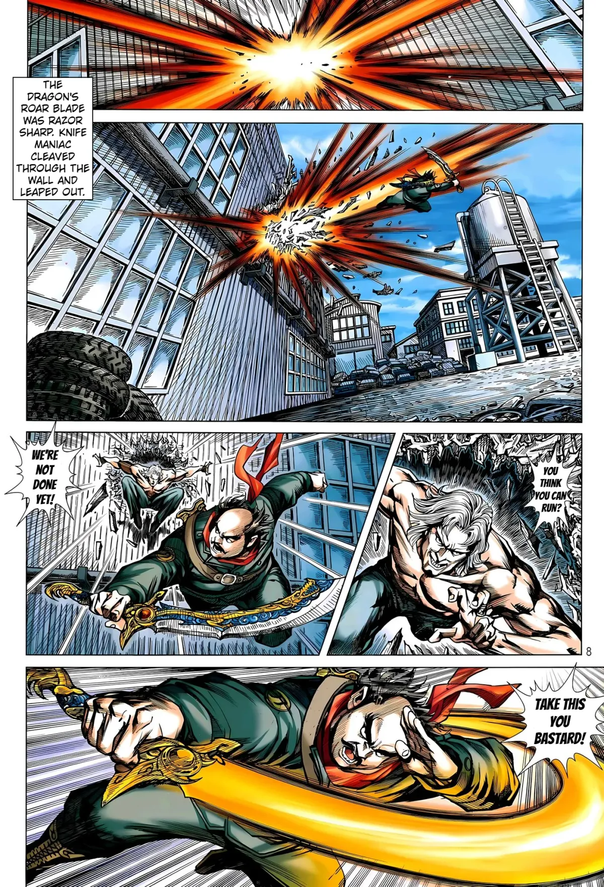Jīn Zhù Lóng Hǔ Mén Chapter 38 page 8 - 