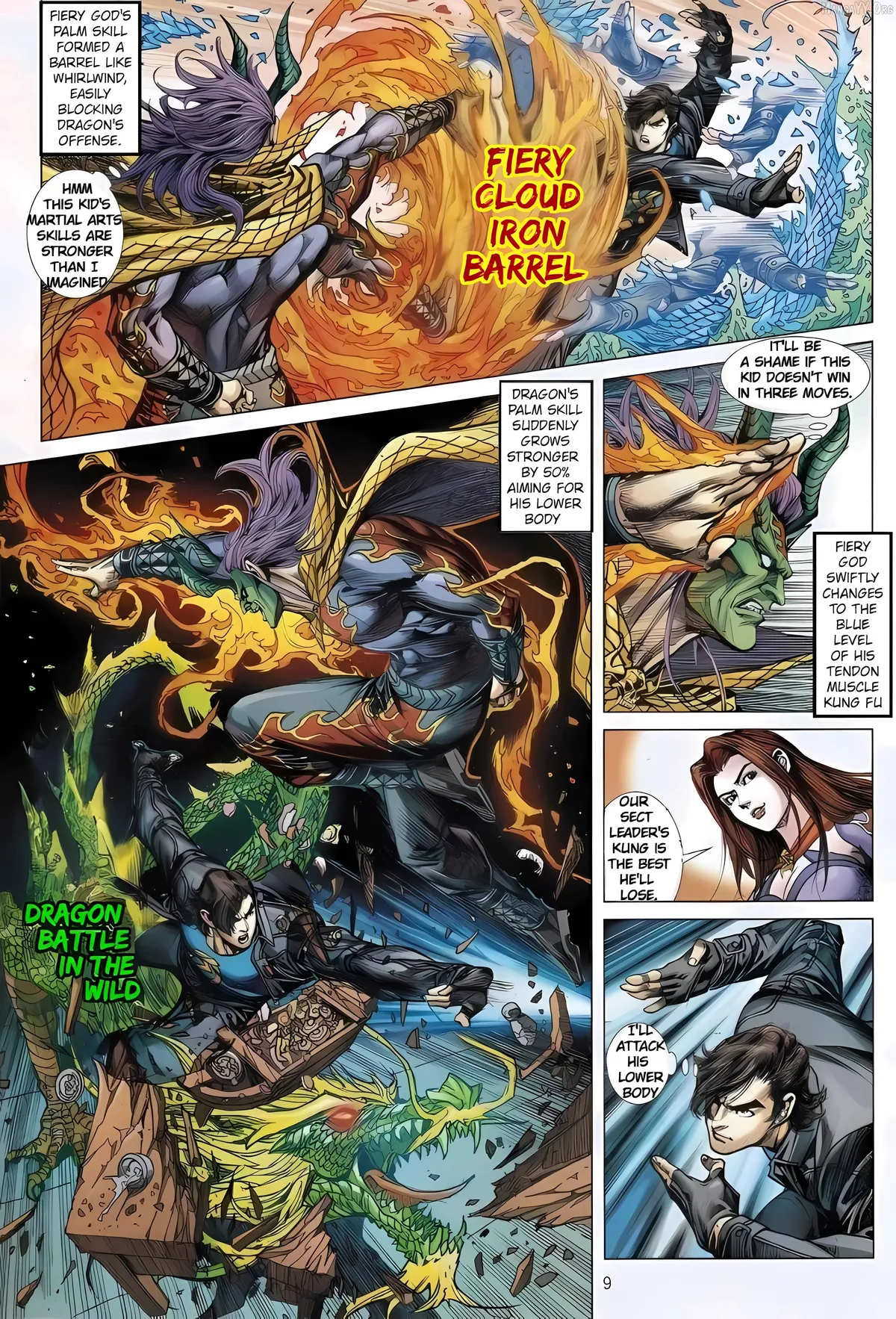 Jīn Zhù Lóng Hǔ Mén Chapter 4 page 9 - 