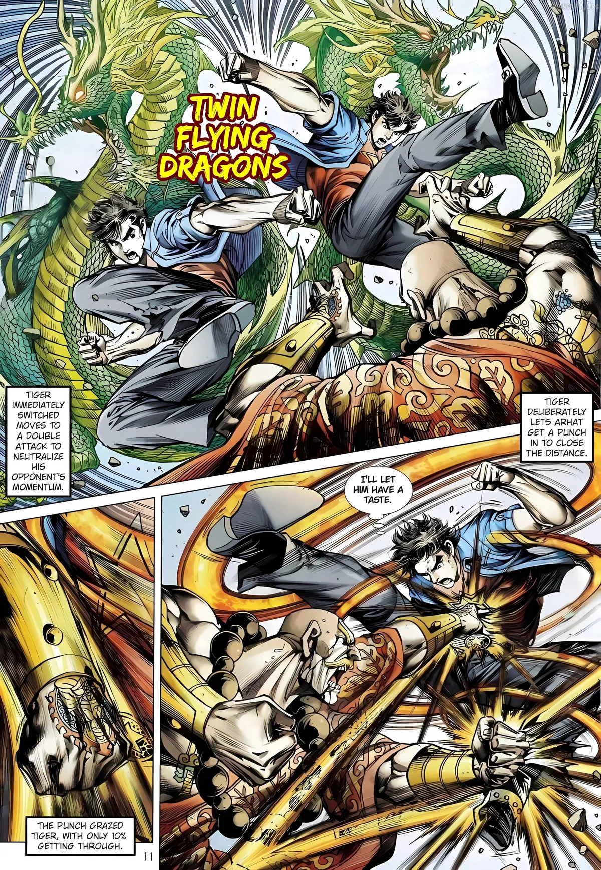 Jīn Zhù Lóng Hǔ Mén Chapter 8 page 11 - 