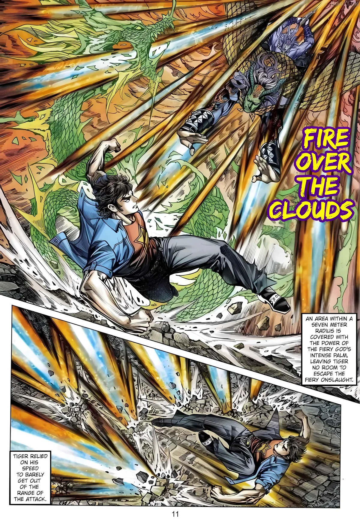 Jīn Zhù Lóng Hǔ Mén Chapter 9 page 11 - 