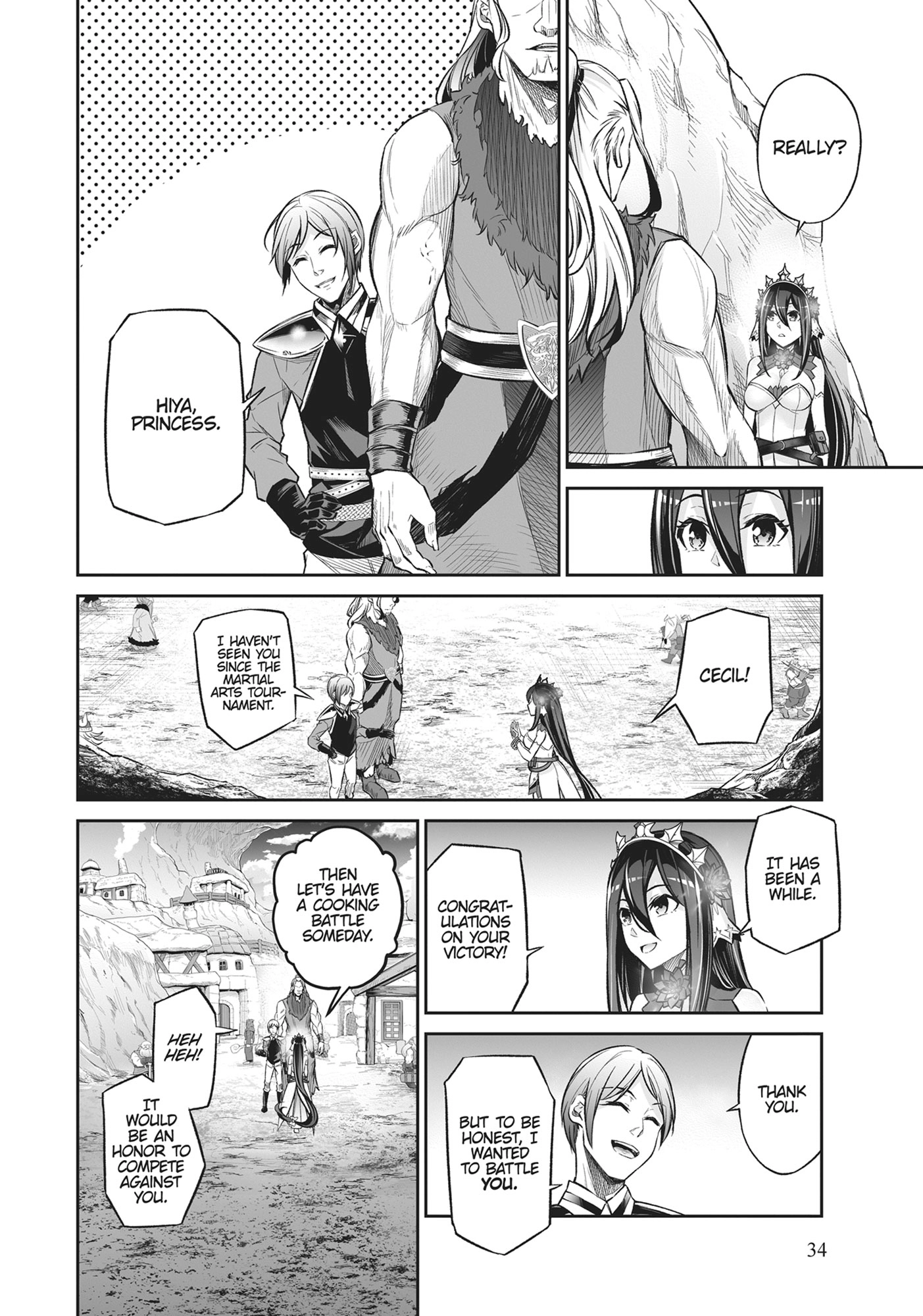 Jingai Hime Sama, Hajimemashita - Free Life Fantasy Online Chapter 29 page 34 - 