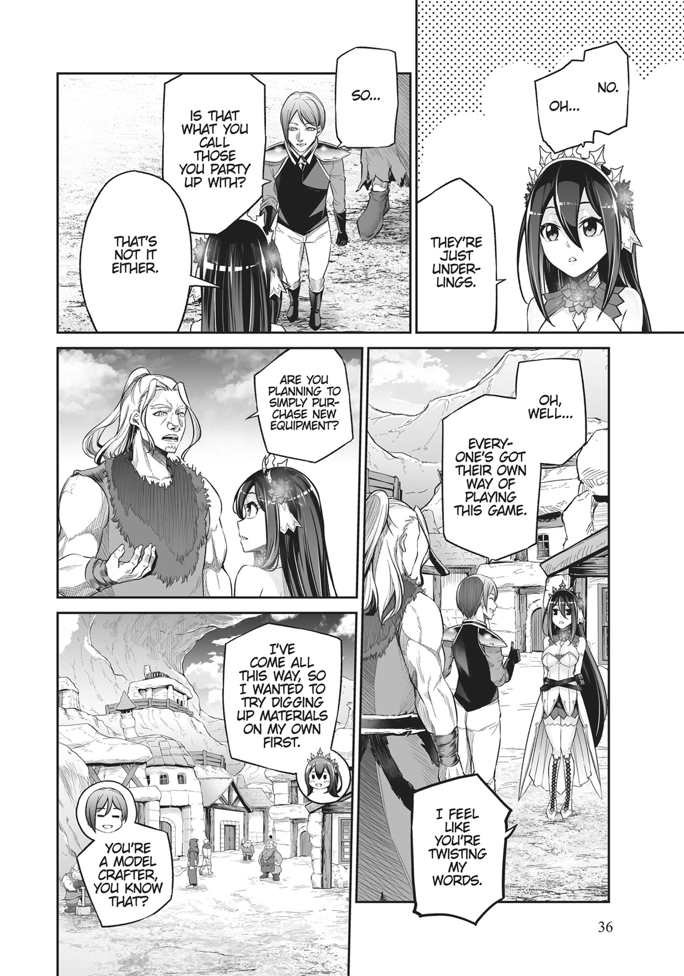 Jingai Hime Sama, Hajimemashita - Free Life Fantasy Online Chapter 29 page 36 - 
