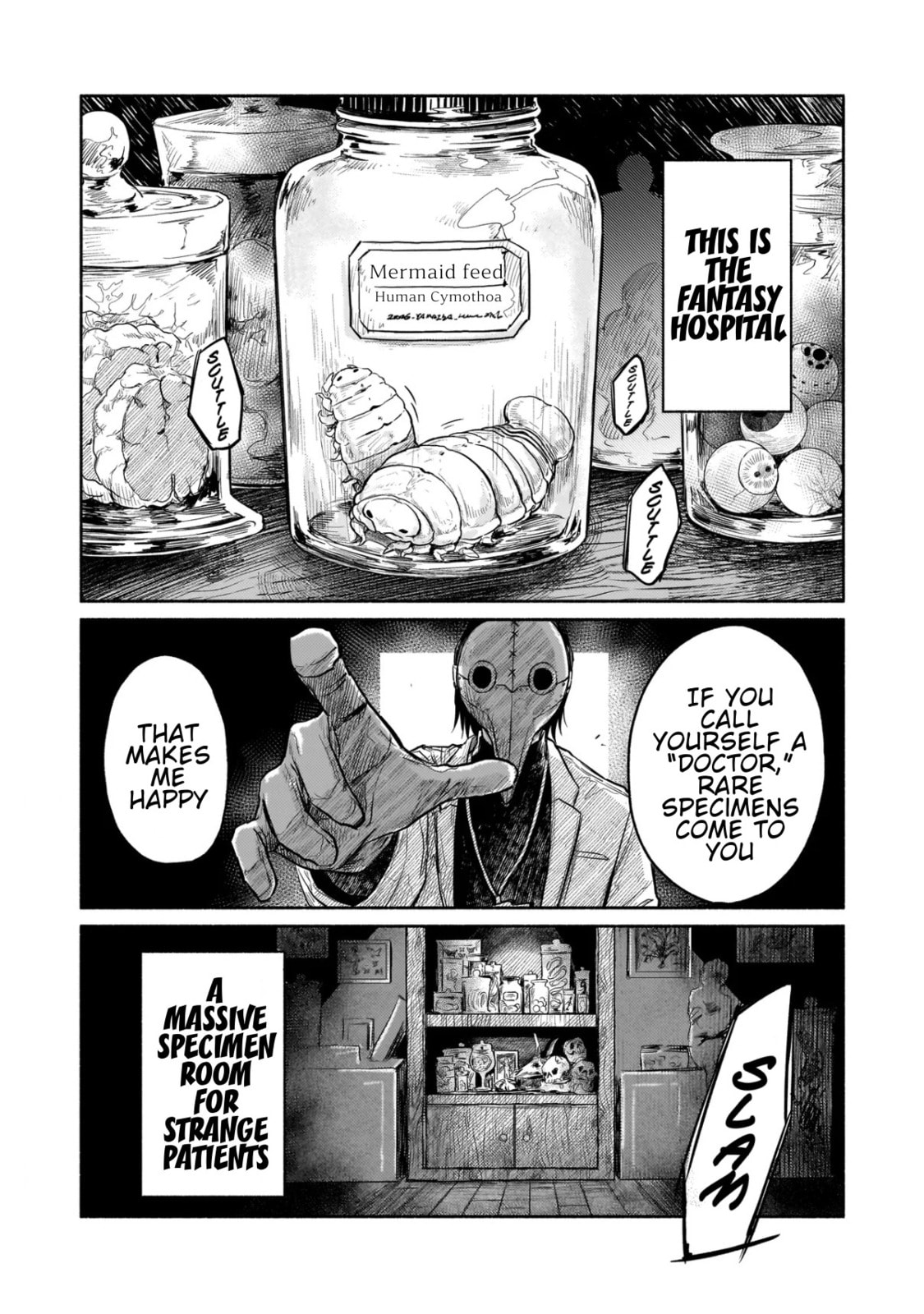Jingai Karte: Youkoso Gensou Byouin e Chapter 1 page 35 - 