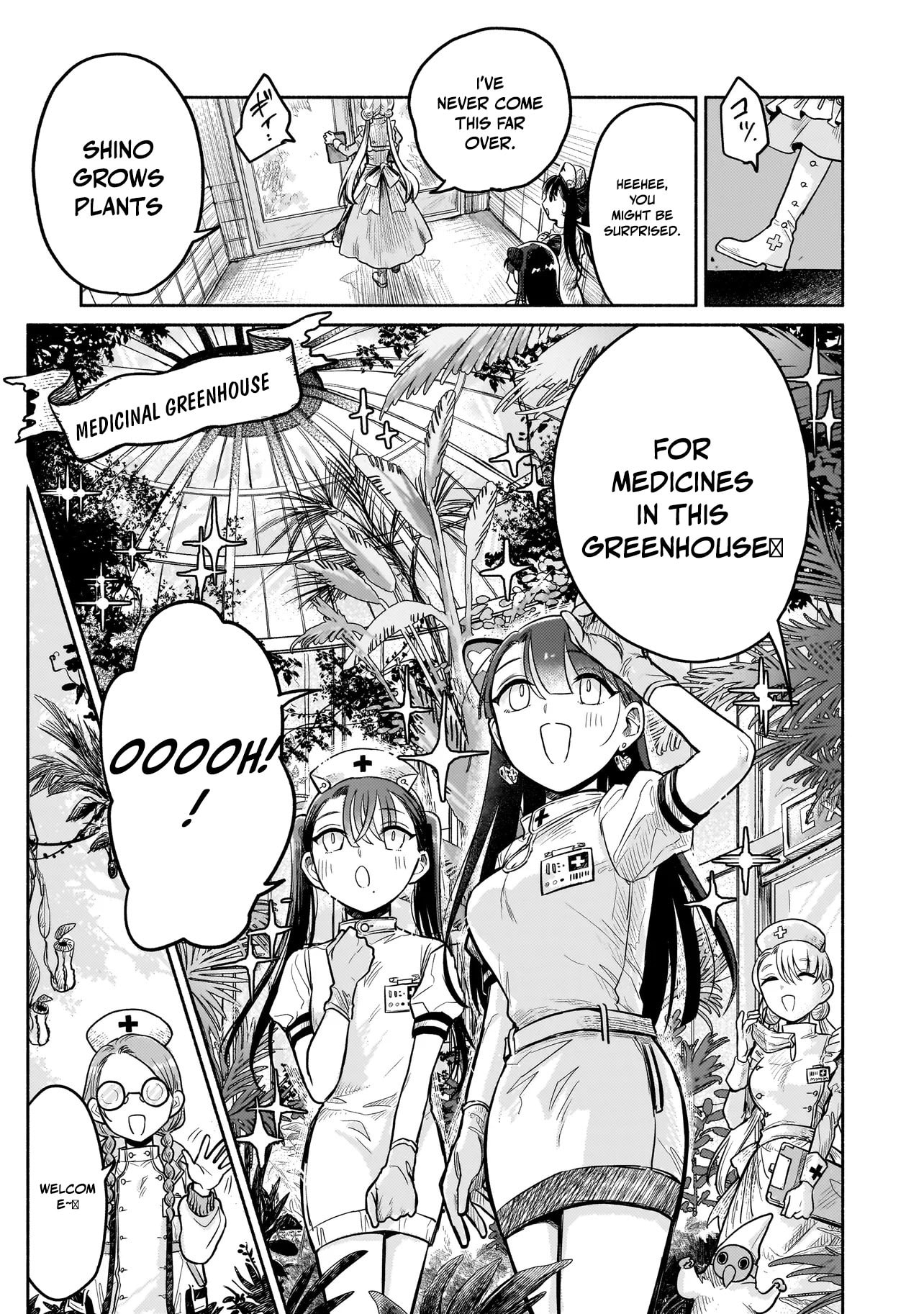 Jingai Karte: Youkoso Gensou Byouin e Chapter 3 page 12 - 