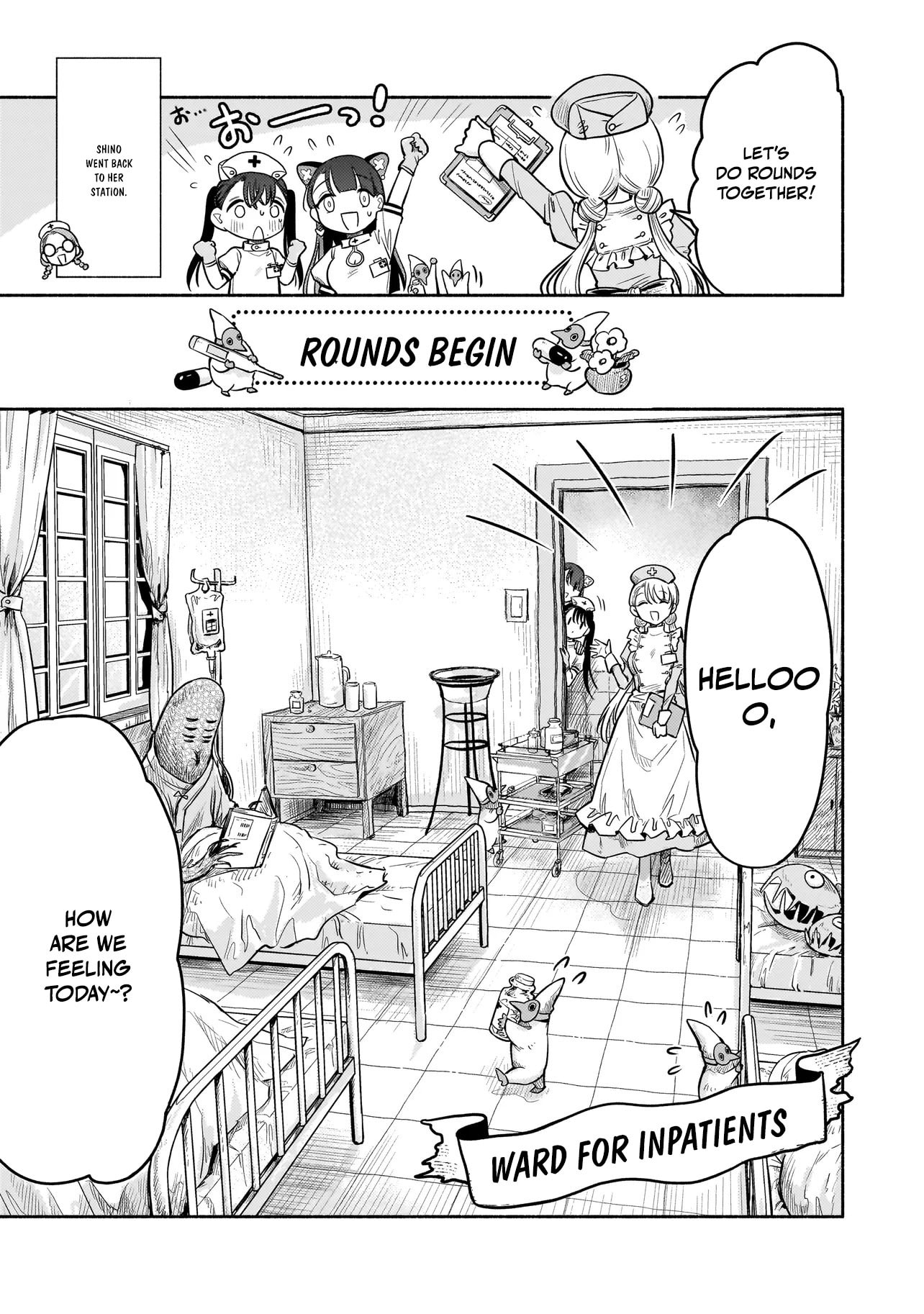 Jingai Karte: Youkoso Gensou Byouin e Chapter 3 page 8 - 