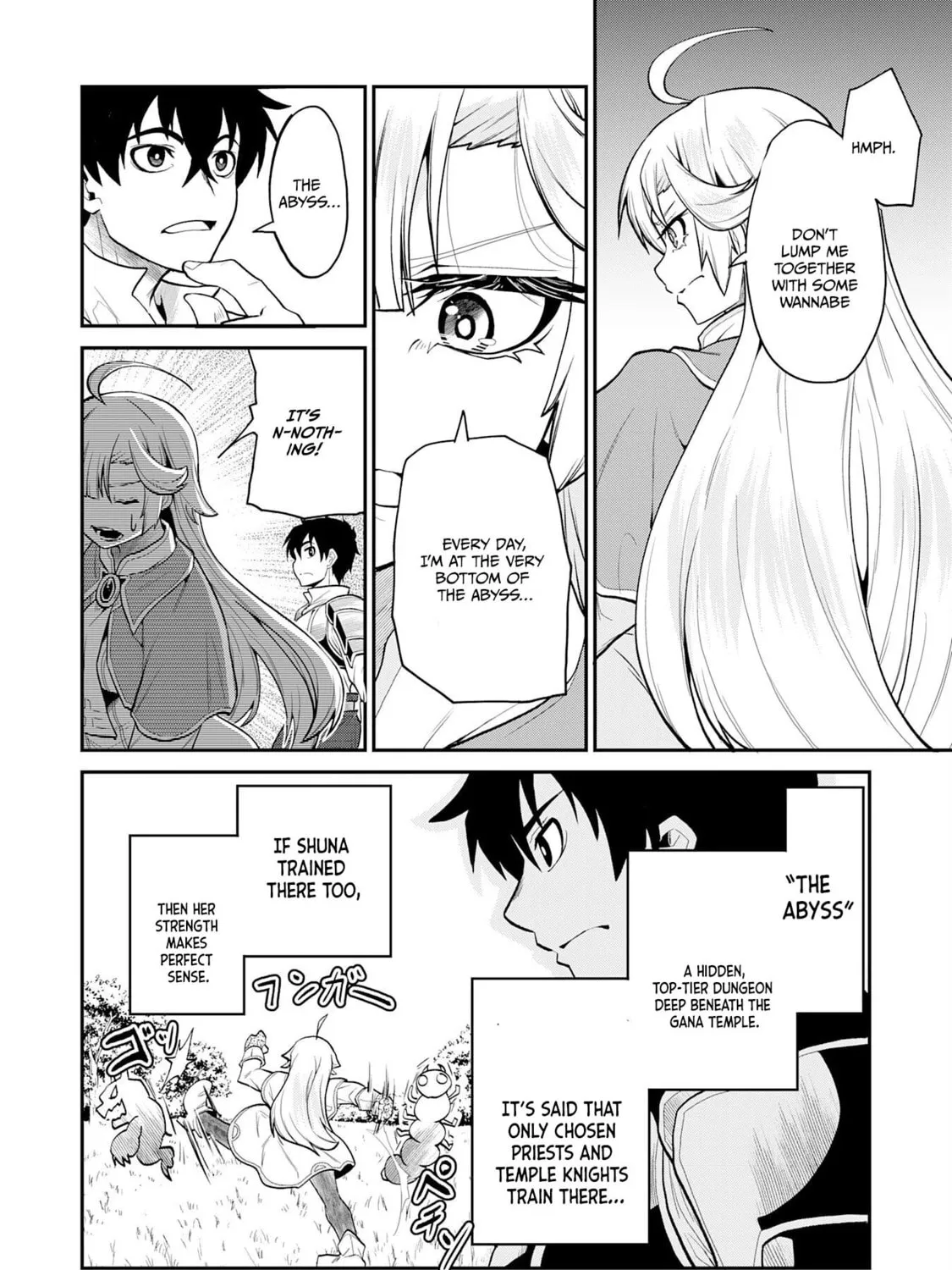 Jingai Kenshi wa Chikara ni Miserare Ura Meikyuu wo Kouryaku su: Bakemono Atsukai sareta Moto Boukensha wa, Jibun dake ga Shiru Meikyuu de Hitome wo Ki ni Sezu Musou suru Chapter 1 page 61 - 