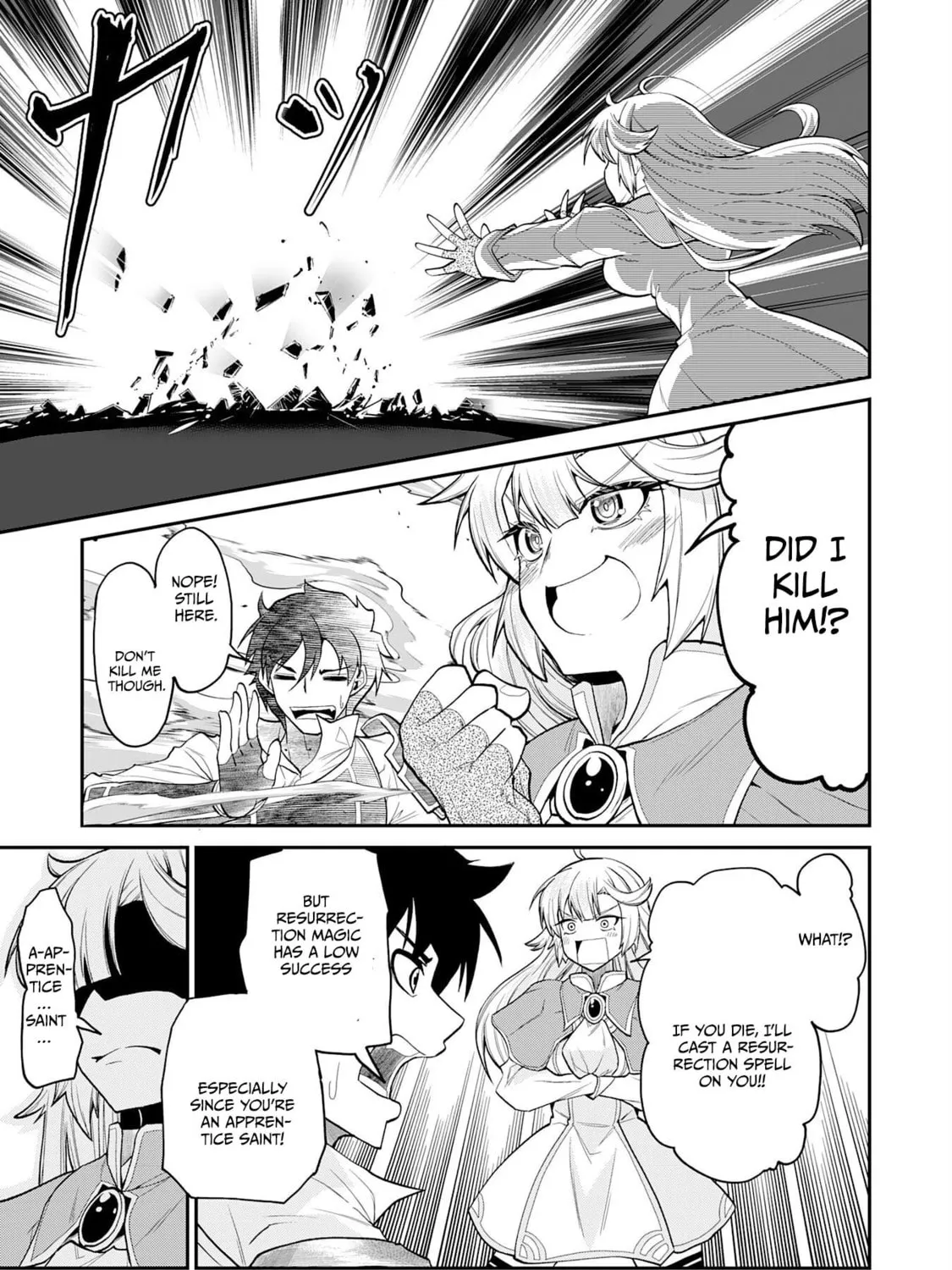 Jingai Kenshi wa Chikara ni Miserare Ura Meikyuu wo Kouryaku su: Bakemono Atsukai sareta Moto Boukensha wa, Jibun dake ga Shiru Meikyuu de Hitome wo Ki ni Sezu Musou suru Chapter 1 page 67 - 