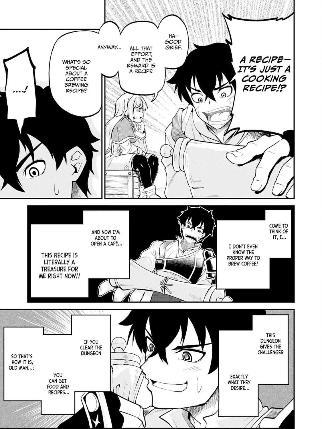 Jingai Kenshi wa Chikara ni Miserare Ura Meikyuu wo Kouryaku su: Bakemono Atsukai sareta Moto Boukensha wa, Jibun dake ga Shiru Meikyuu de Hitome wo Ki ni Sezu Musou suru Chapter 2 page 15 - 