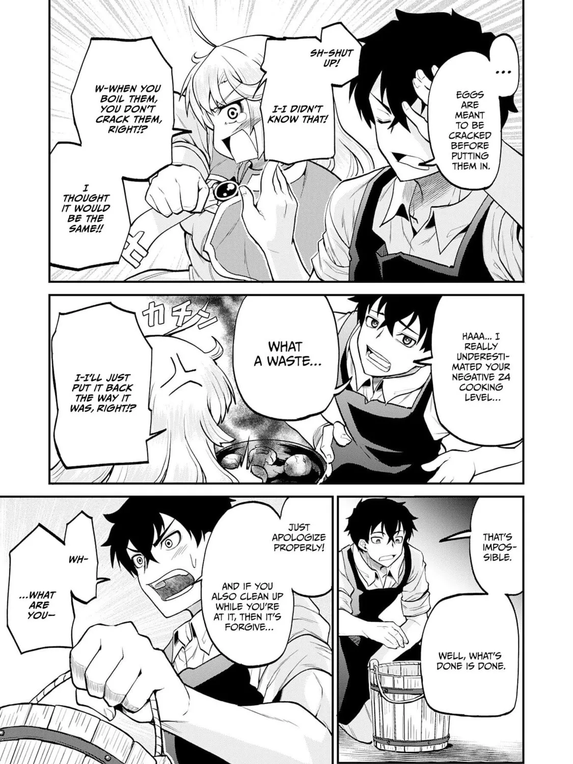 Jingai Kenshi wa Chikara ni Miserare Ura Meikyuu wo Kouryaku su: Bakemono Atsukai sareta Moto Boukensha wa, Jibun dake ga Shiru Meikyuu de Hitome wo Ki ni Sezu Musou suru Chapter 2 page 35 - 