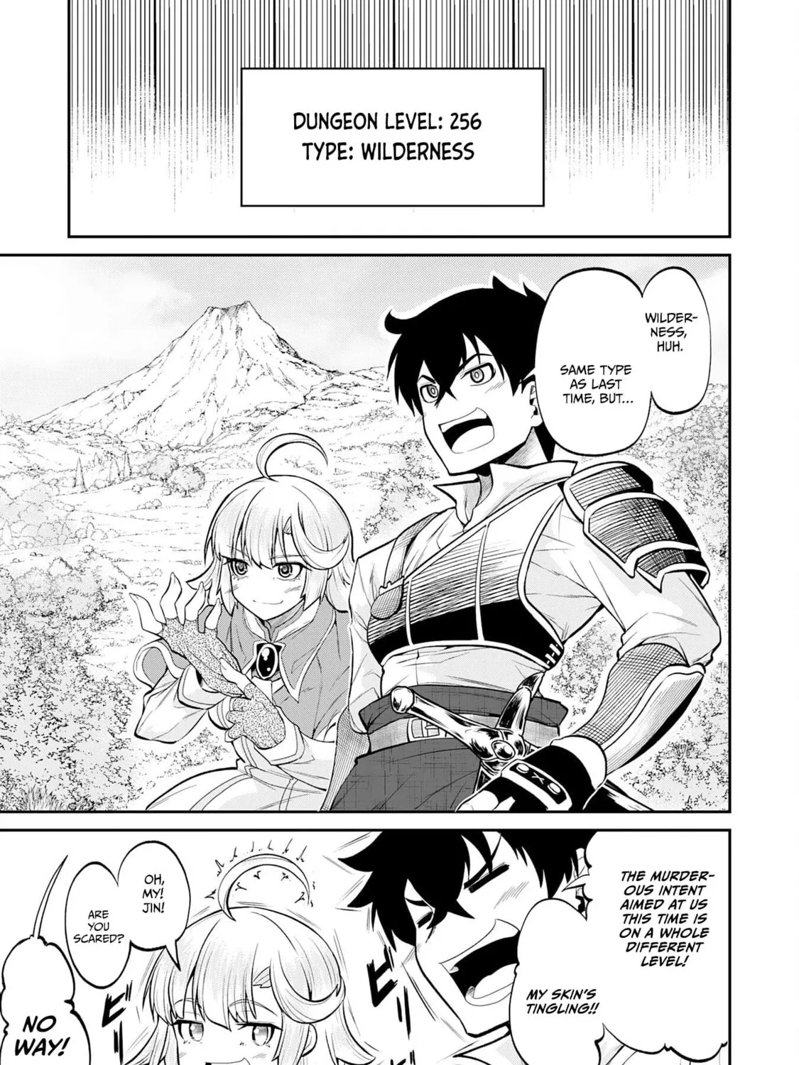 Jingai Kenshi wa Chikara ni Miserare Ura Meikyuu wo Kouryaku su: Bakemono Atsukai sareta Moto Boukensha wa, Jibun dake ga Shiru Meikyuu de Hitome wo Ki ni Sezu Musou suru Chapter 2 page 55 - 